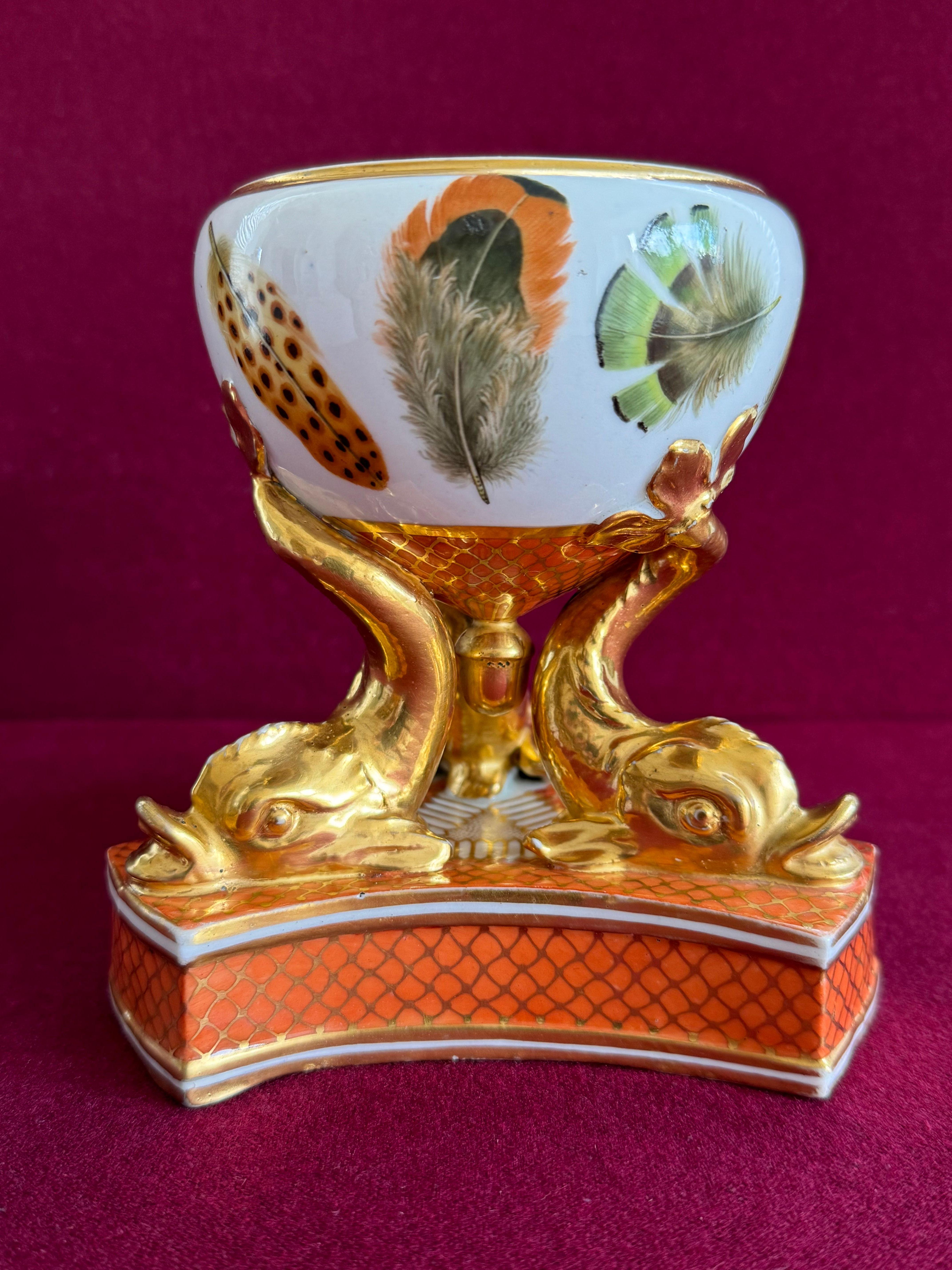 Raro quemador de pastillas de porcelana Chamberlain Worcester c.1807 - 1811 Porcelana en venta