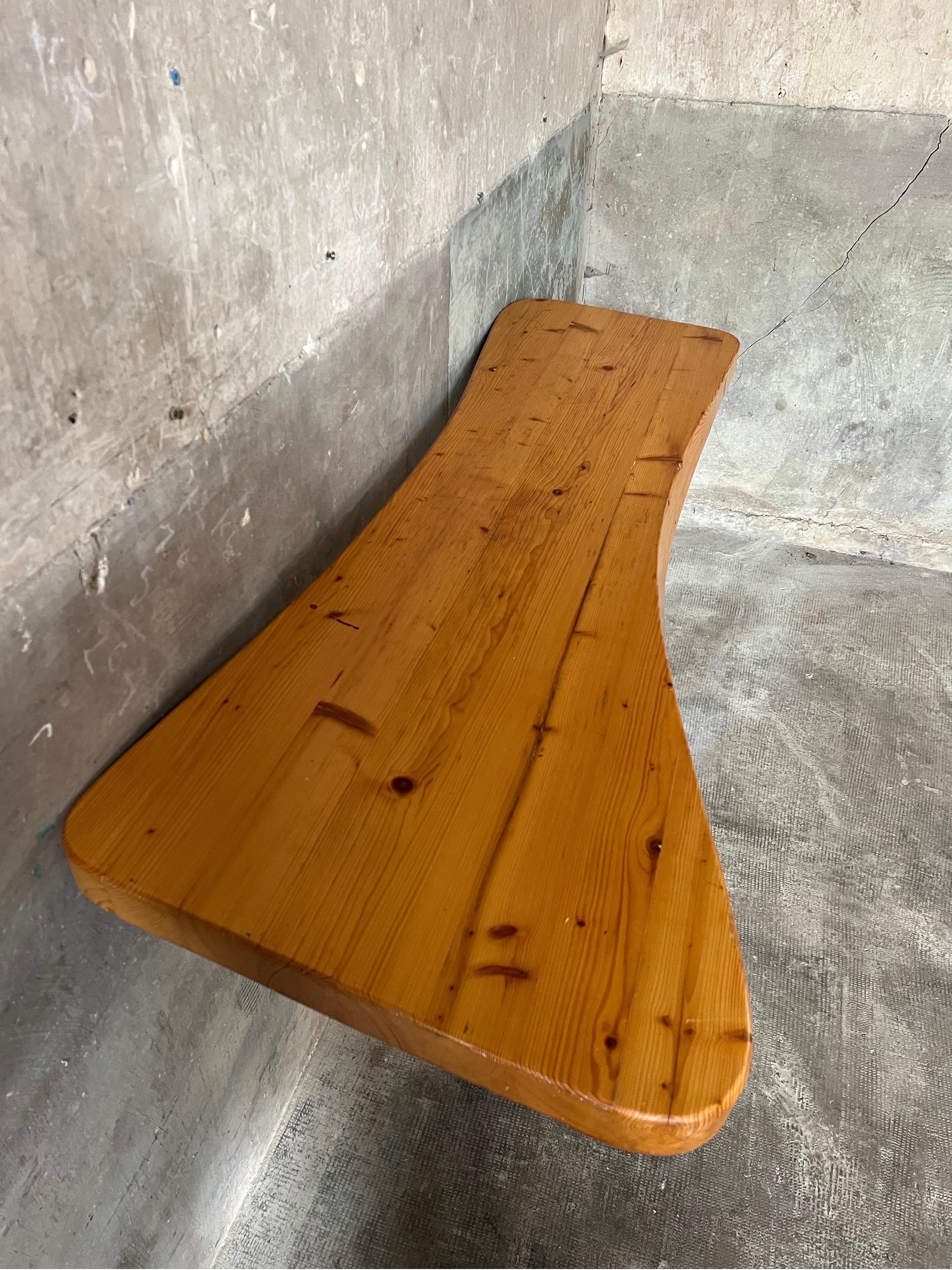 Woodwork A rare Charlotte Perriand Console / Bar from « Les Arcs 1800» Ski resort