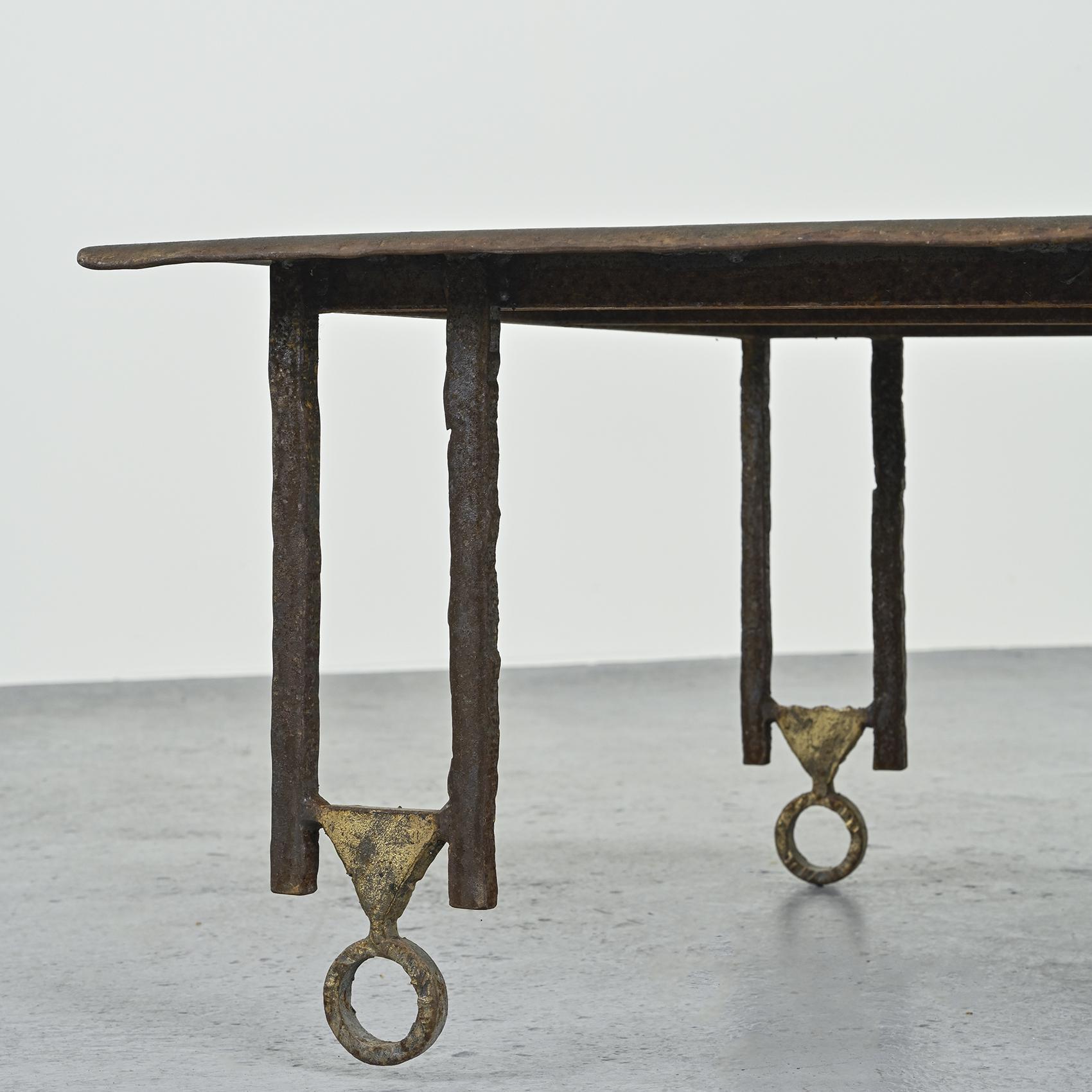 A rare coffee table by Jean-Jacques Argueyrolles, circa 1990 4