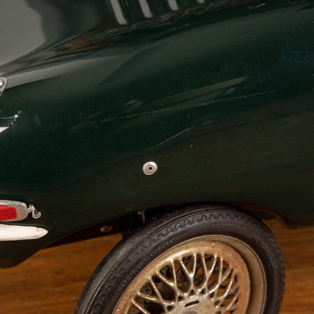 20th Century Rare 'E-Type Jaguar' Pedal Car Made in England, c.1960