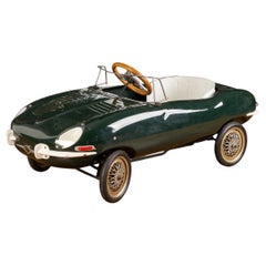 Rare 'E-Type Jaguar' Pedal Car Made in England, c.1960