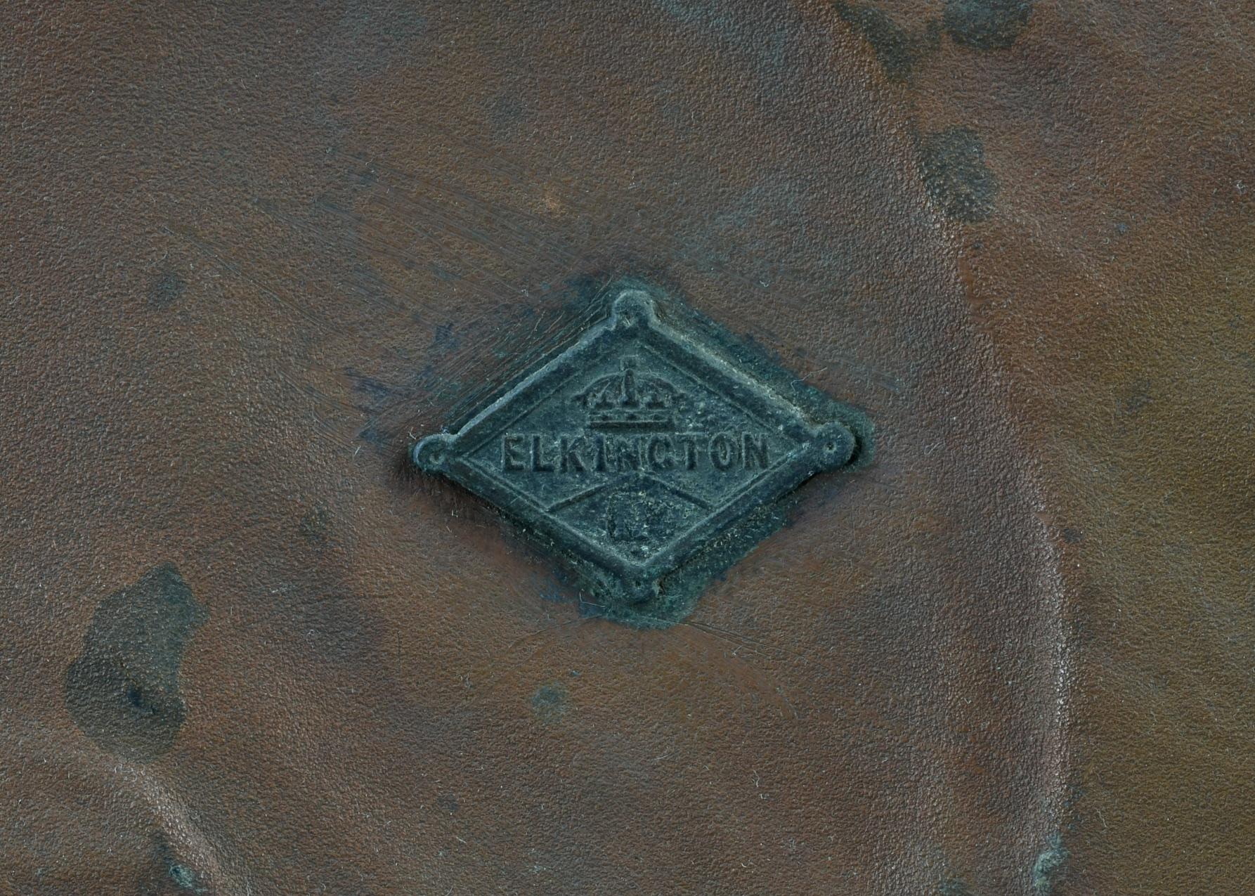 Neoclassical Revival A rare Elkington shield For Sale