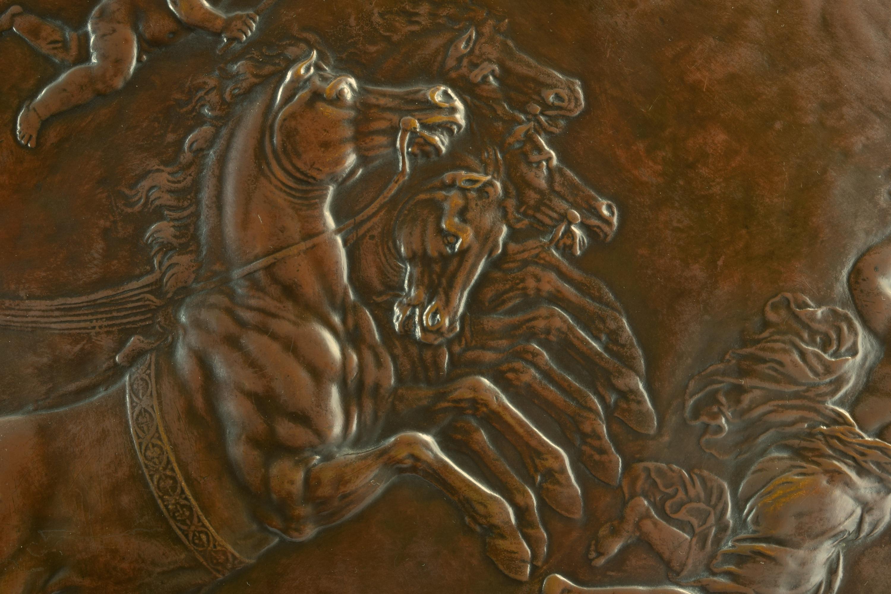 Bronze A rare Elkington shield For Sale