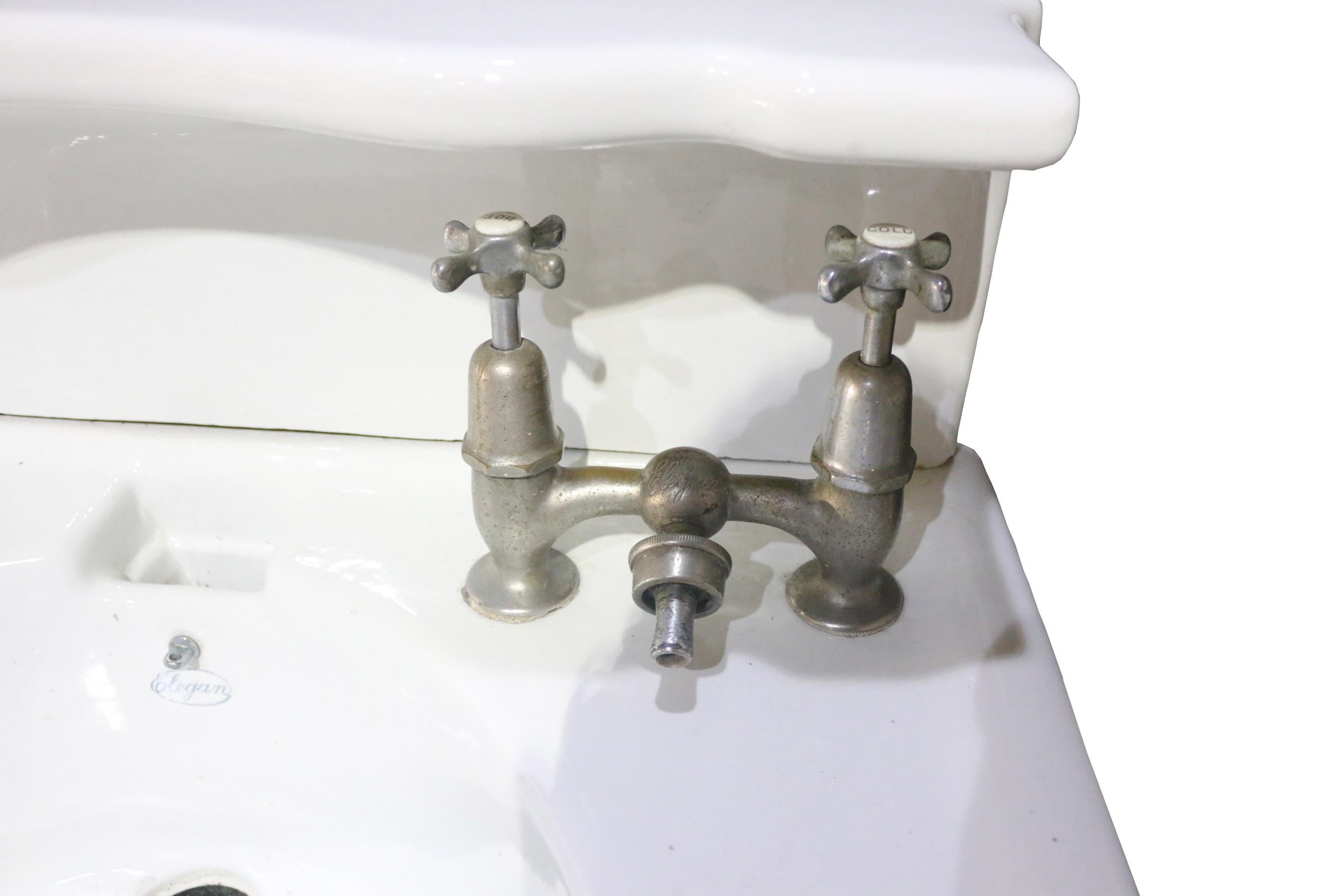 antique barber sink