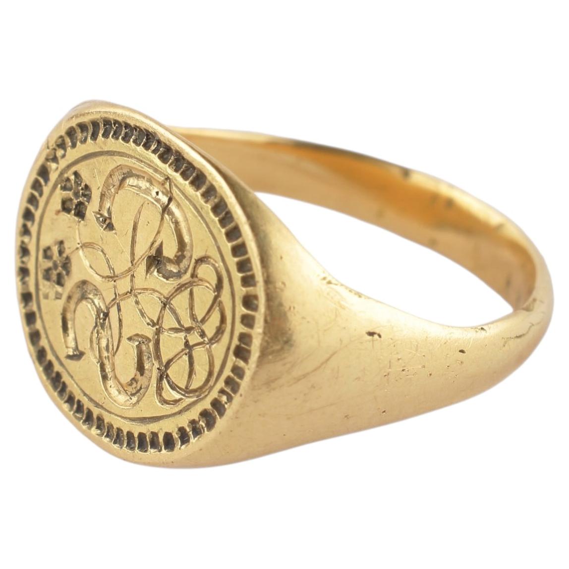 Medieval Iconographic Ring, circa 13th-15th Century For Sale at 1stDibs ...