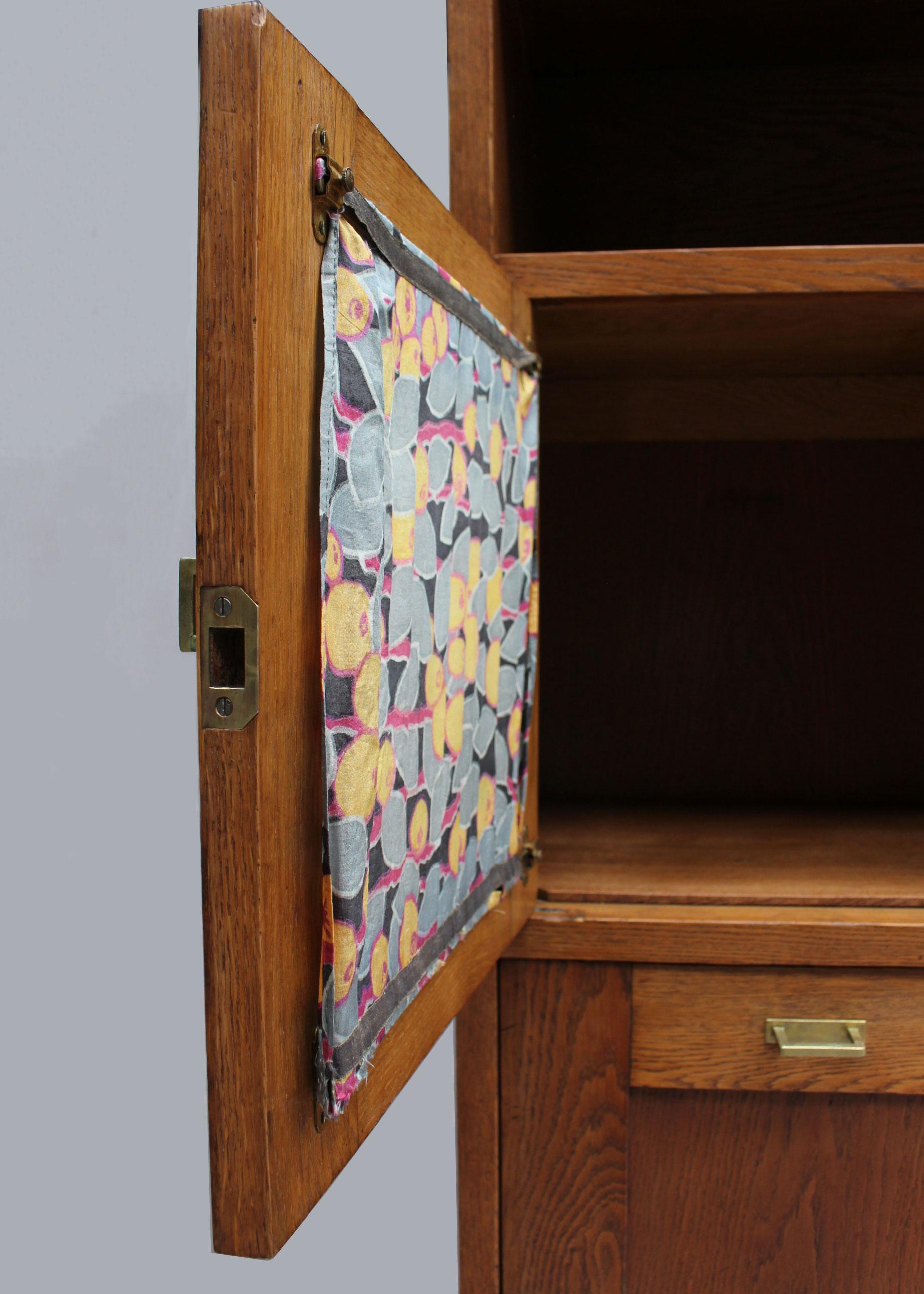Early 20th Century Rare Entryway Coat, Umbrella and Storage Cabinet by Francis Jourdain