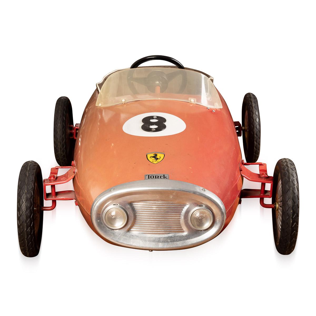 Belgian Rare 'Ferrari' Pedal Car Made by Torck, Belgium, c.1960