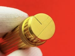 Rare Find, Hermes, 1950's Lipstick Gold Tone Petrol Lighter