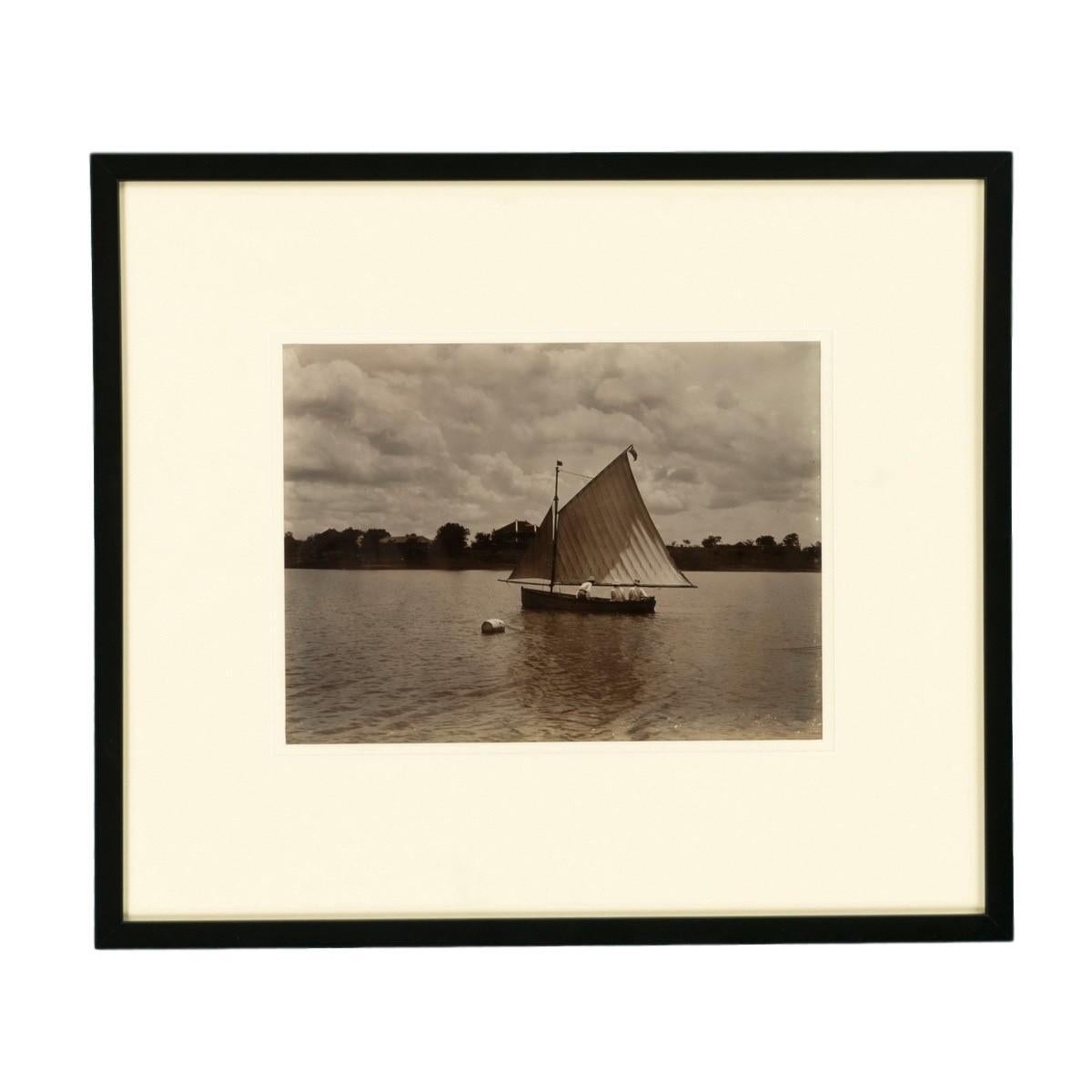 Rare Framed Albumen Print Attributed to John Valentine In Good Condition For Sale In Lymington, Hampshire