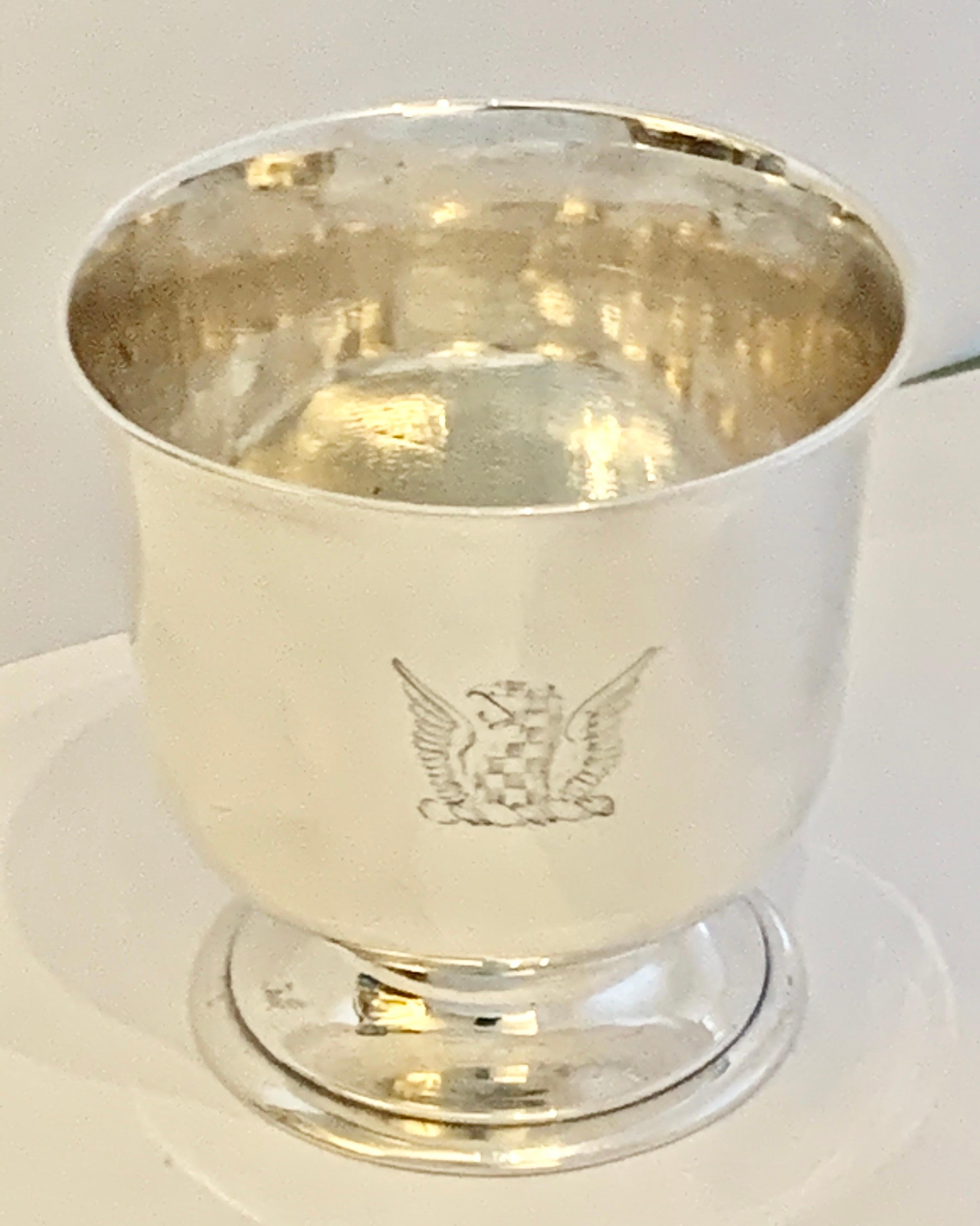 Rare George II Silver Tot Cup Circa 1736 4