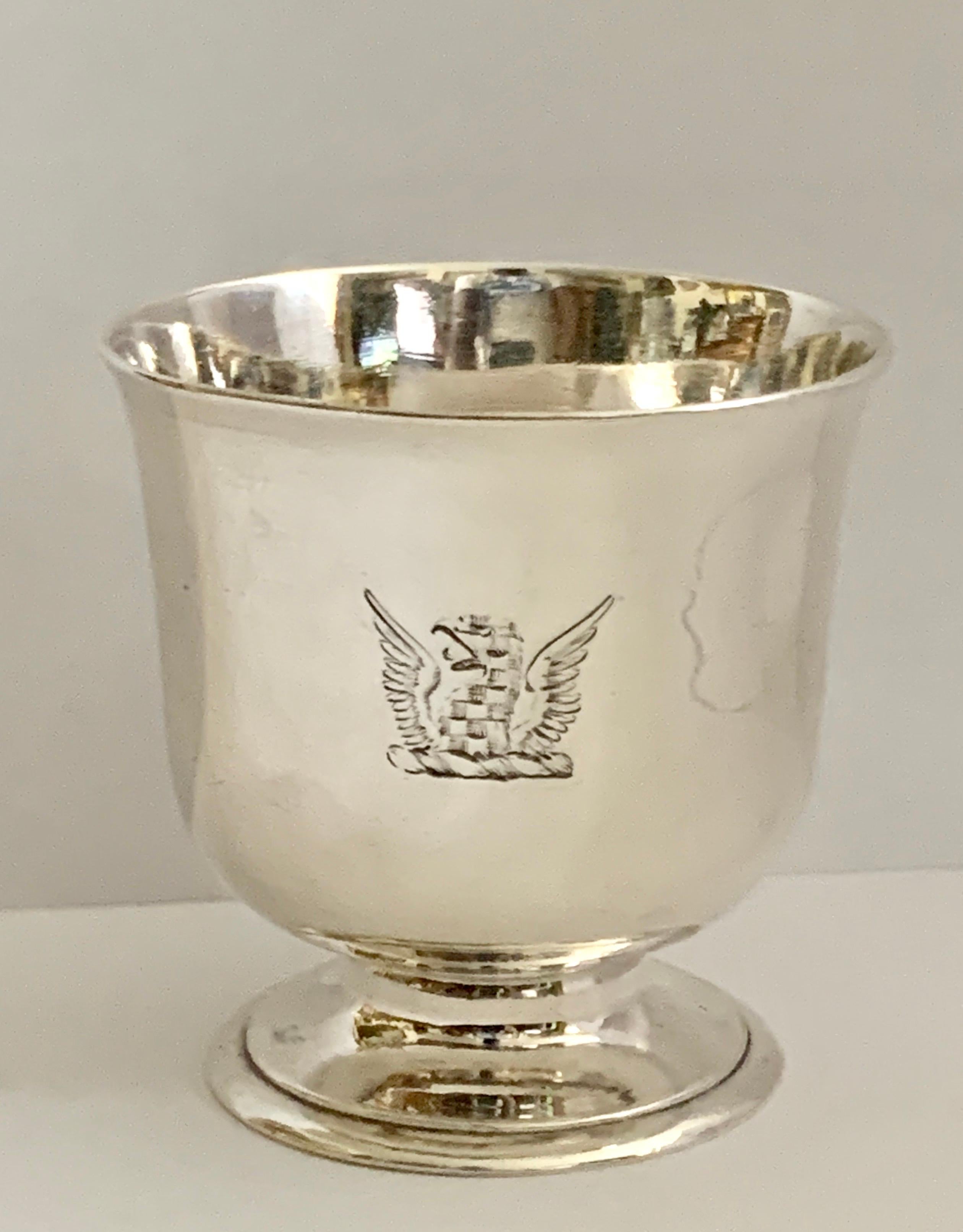 Rare George II Silver Tot Cup Circa 1736 2