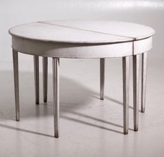 Rare Gustavian Extension Table, circa 1790-1810