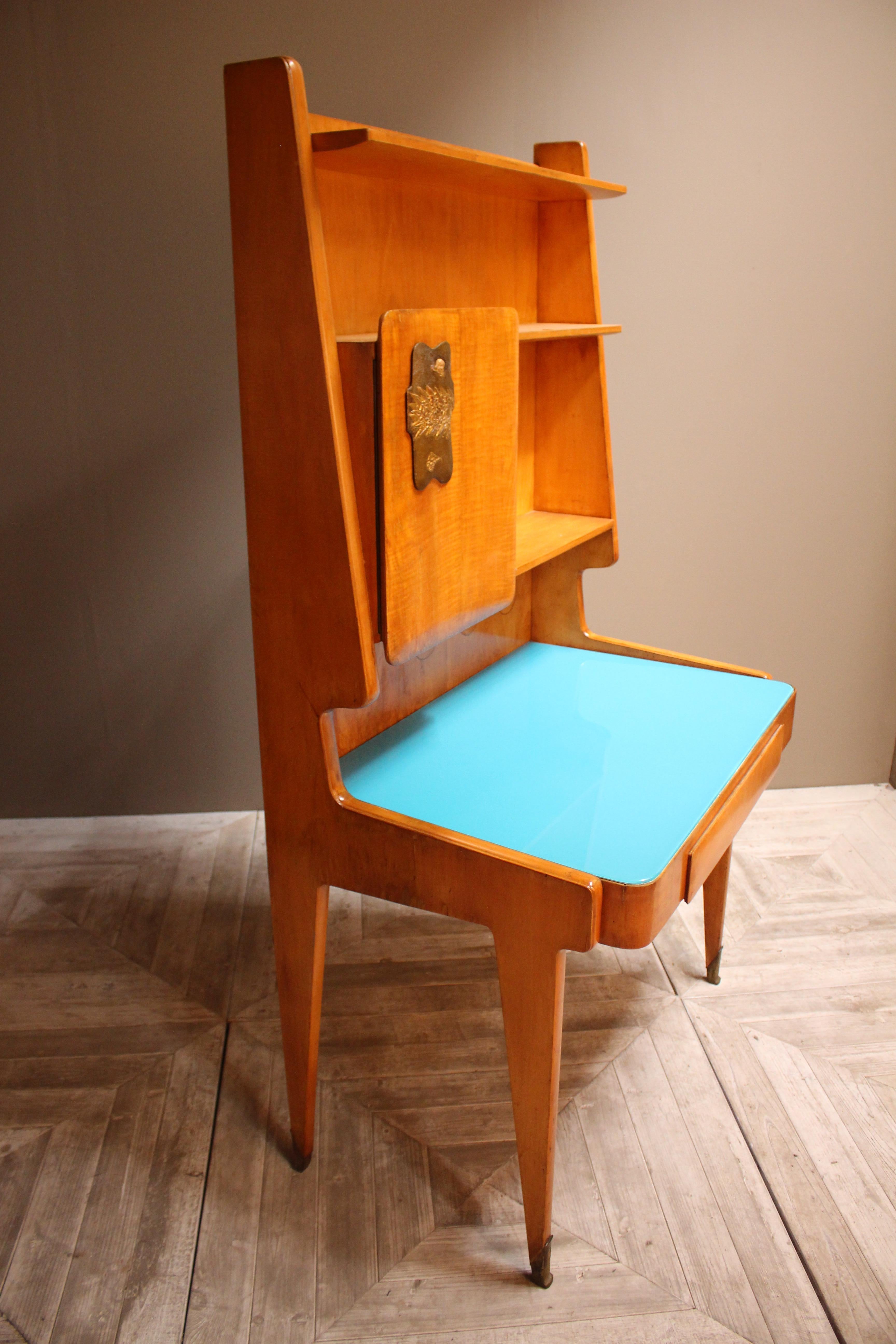 Rare Italian Midcentury Desk Bookcase by Vittorio Dassi 7