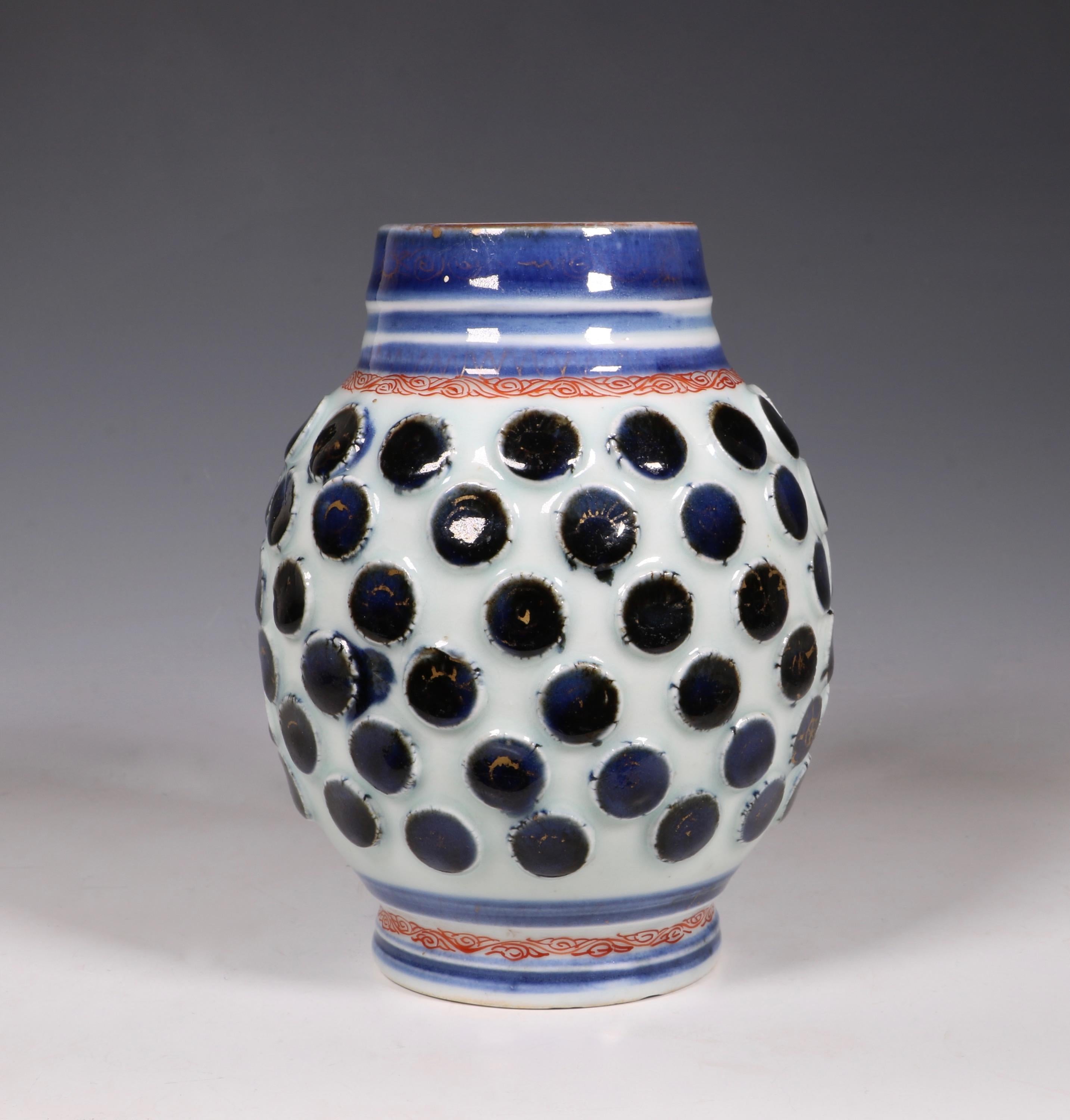 Rare Japanese Arita Imari Porcelain Westerwald Tankard, 17th-18th Century In Good Condition For Sale In Frome, Somerset