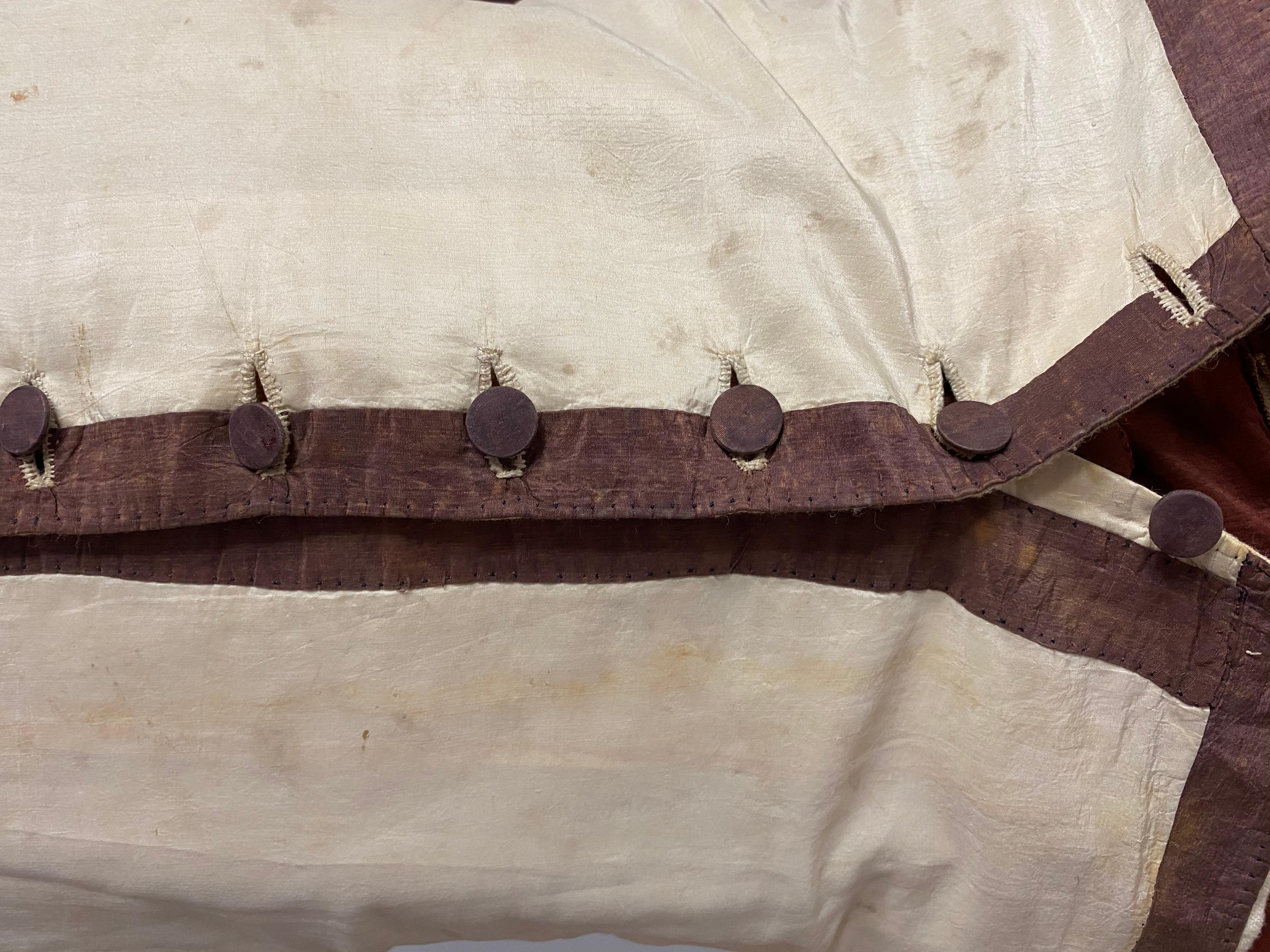 A Rare Jockey (?) Silk jumpsuit and breeches - England 18th century 10