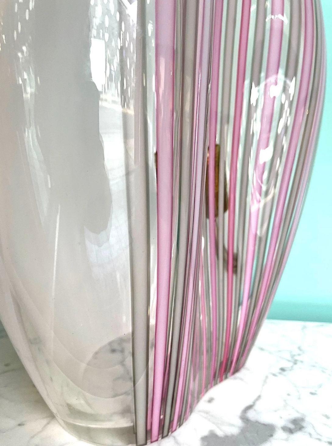 Rara lámpara en forma de lágrima de cristal de La Murano, de Lino Tagliapietra en venta 1