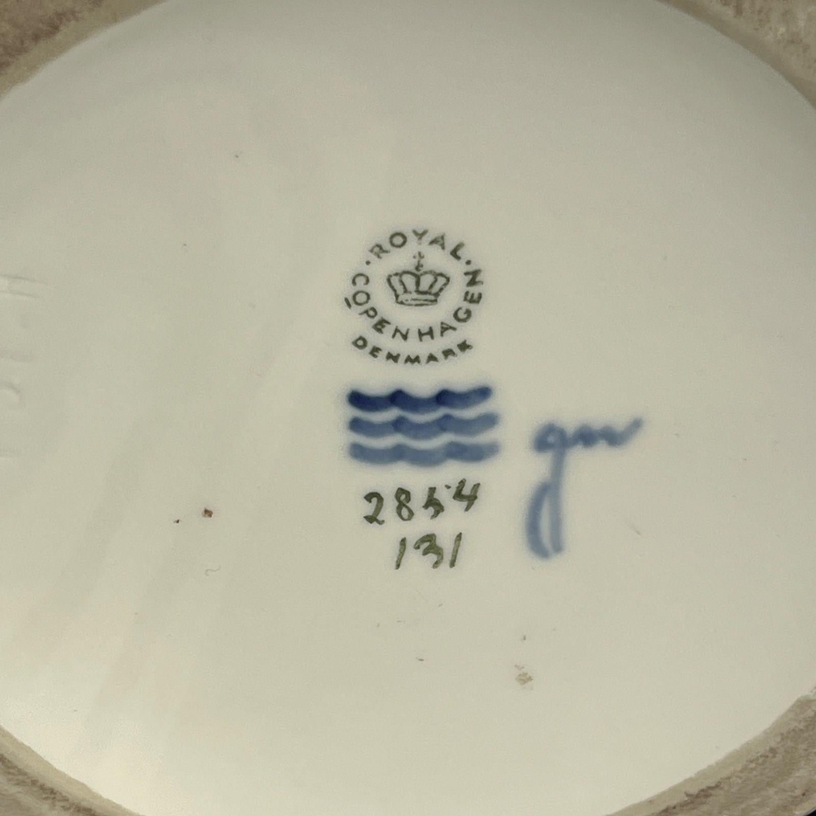 Seltene große Royal Copenhagen-Vase aus dem Jahr 1963 (Dänisch) im Angebot