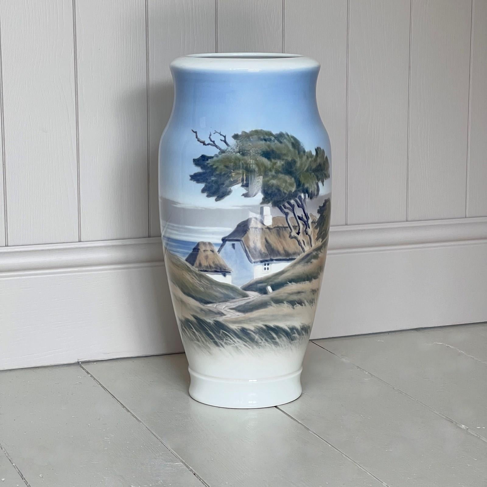 Seltene große Royal Copenhagen-Vase aus dem Jahr 1963 im Zustand „Hervorragend“ im Angebot in London, GB
