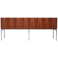 Rare Large Sideboard in Rosewood Alain Richard