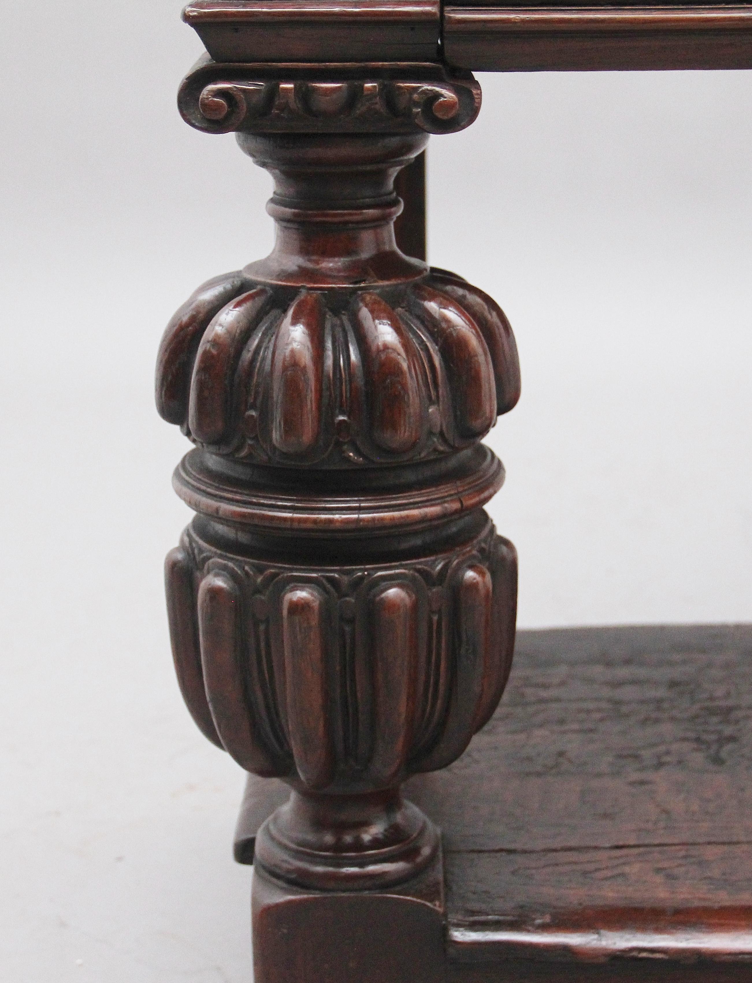 Rare Late 16th Century Oak Court Cupboard 8