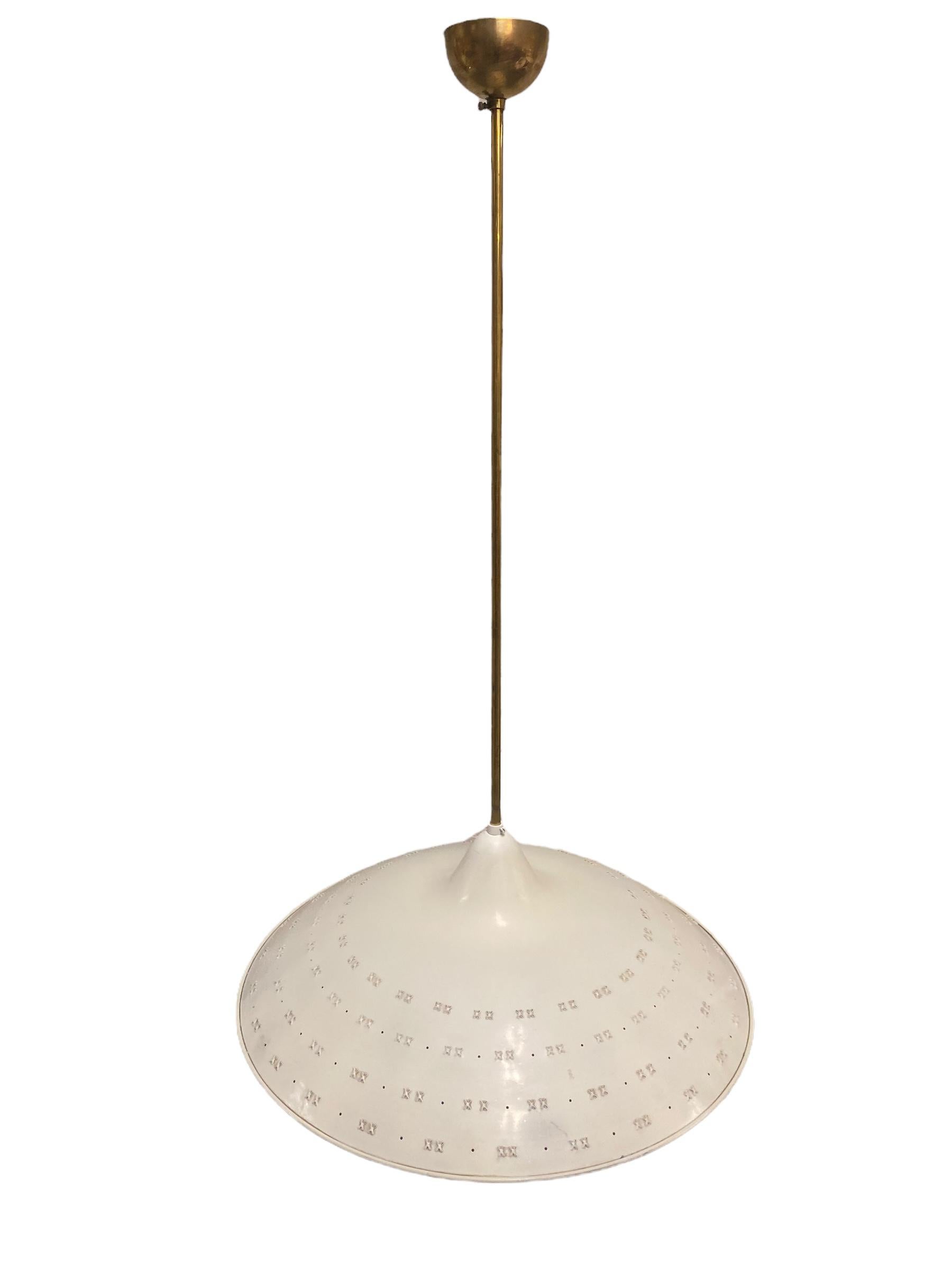 A Rare Lisa-Johansson Pape Ceiling Lamp FN 03-433, Orno 1950s For Sale 3