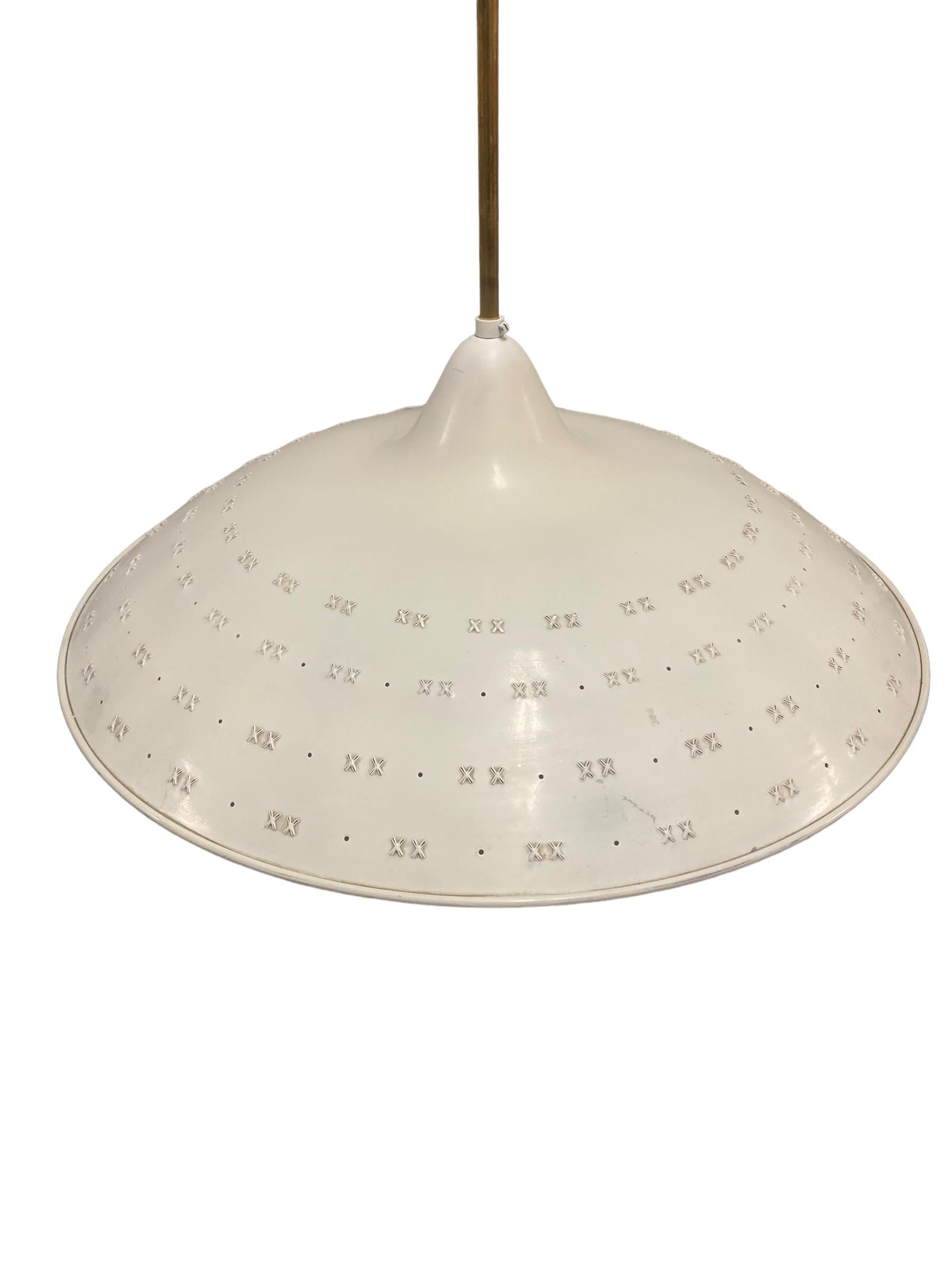 A Rare Lisa-Johansson Pape Ceiling Lamp FN 03-433, Orno 1950s For Sale 2