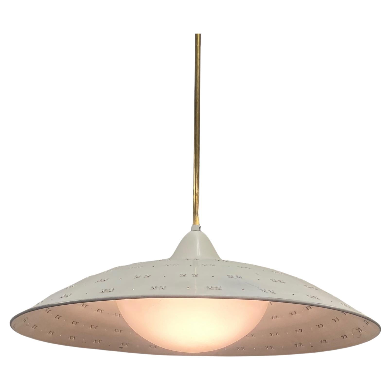 A Rare Lisa-Johansson Pape Ceiling Lamp FN 03-433, Orno 1950s For Sale
