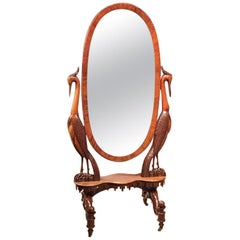 Victorian Floor Mirrors and Full-Length Mirrors