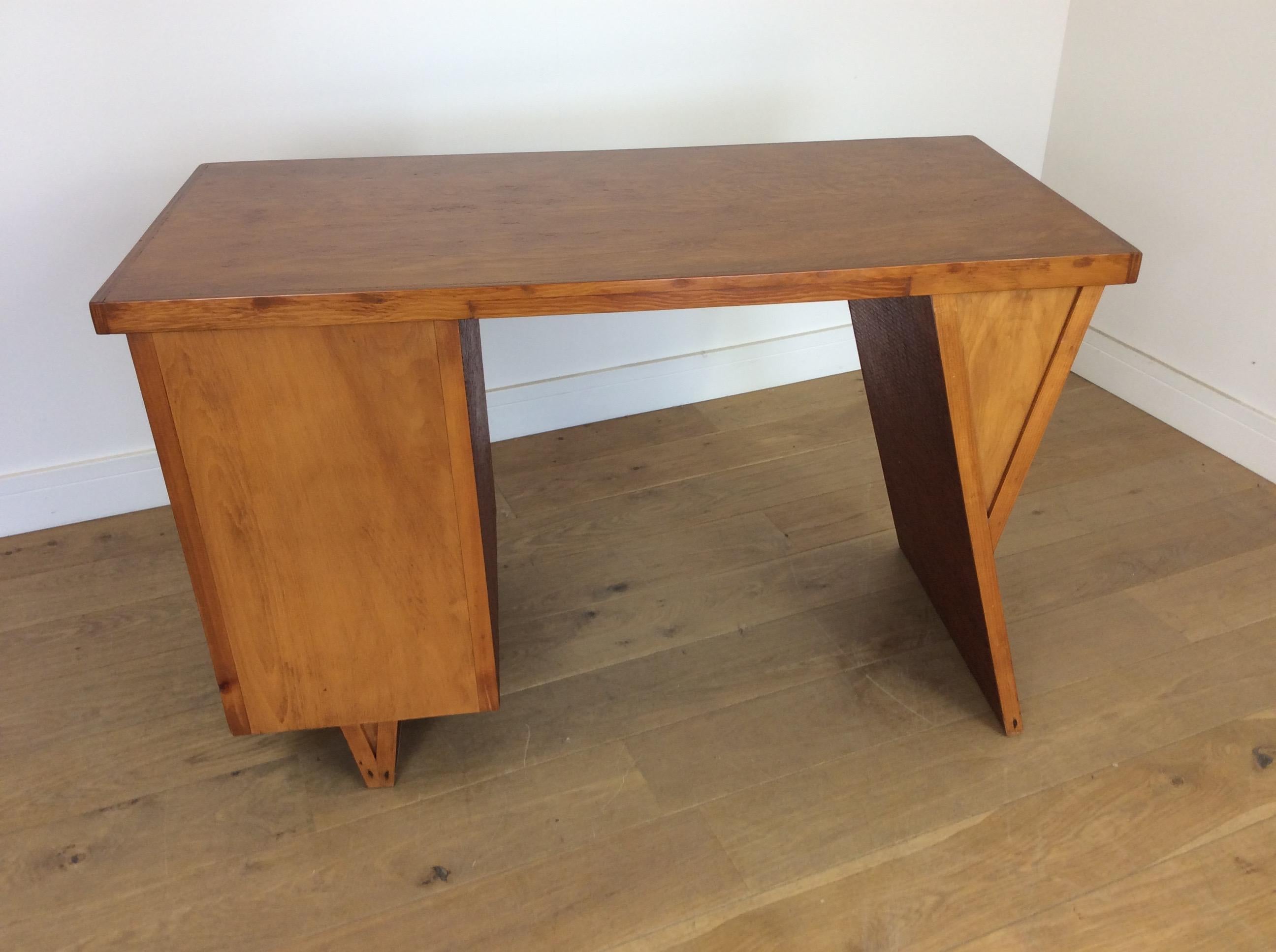 Rare Midcentury Ply Desk For Sale 3