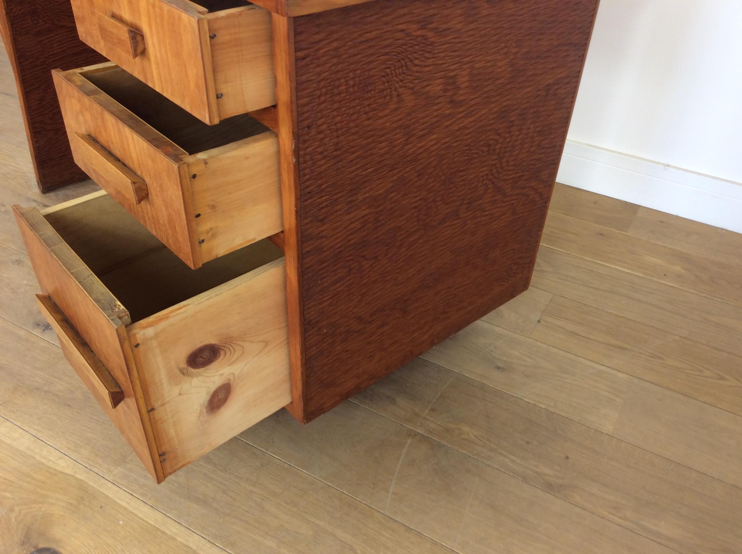 Rare Midcentury Ply Desk For Sale 4