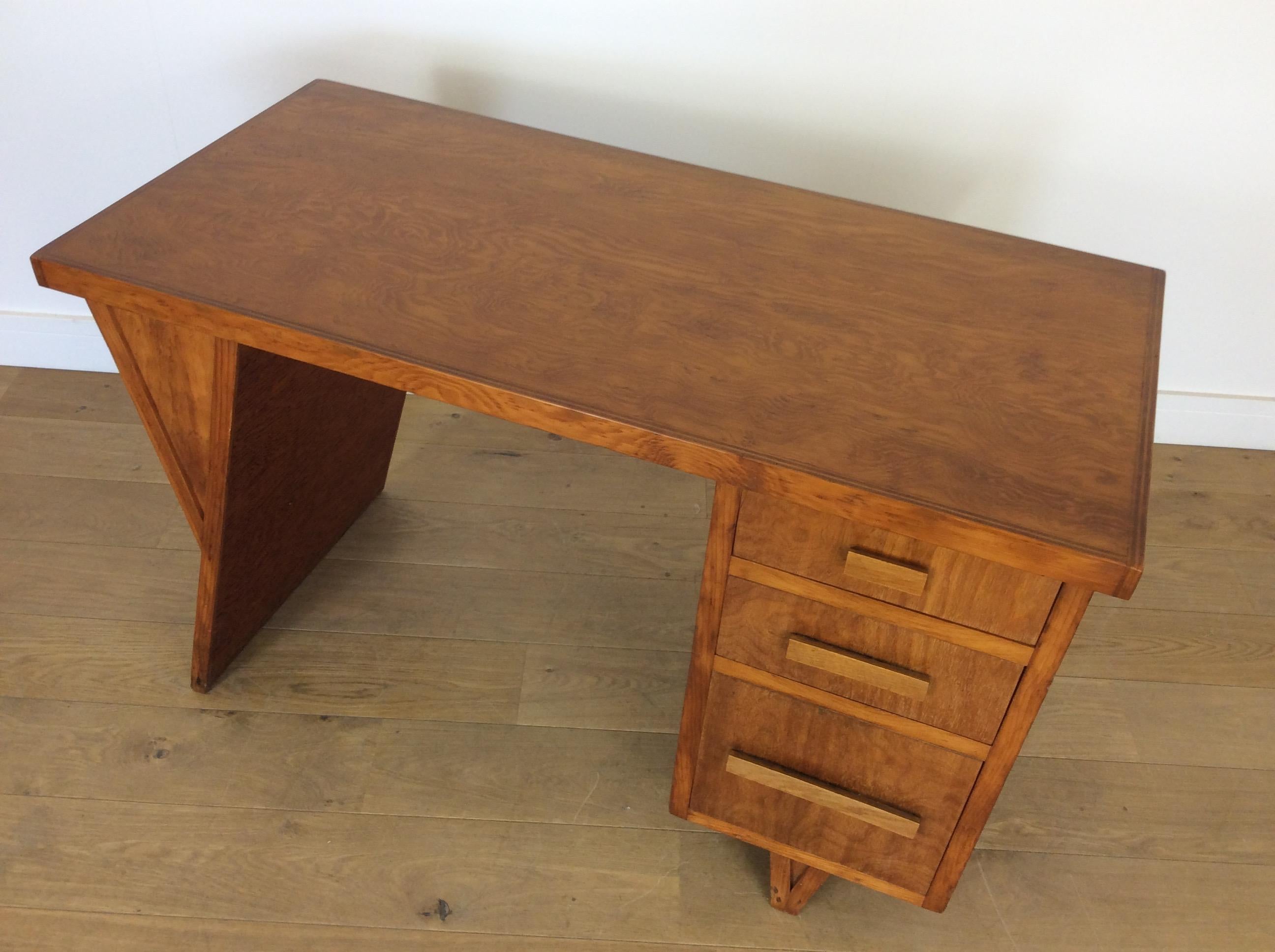 Mid-Century Modern Rare Midcentury Ply Desk For Sale