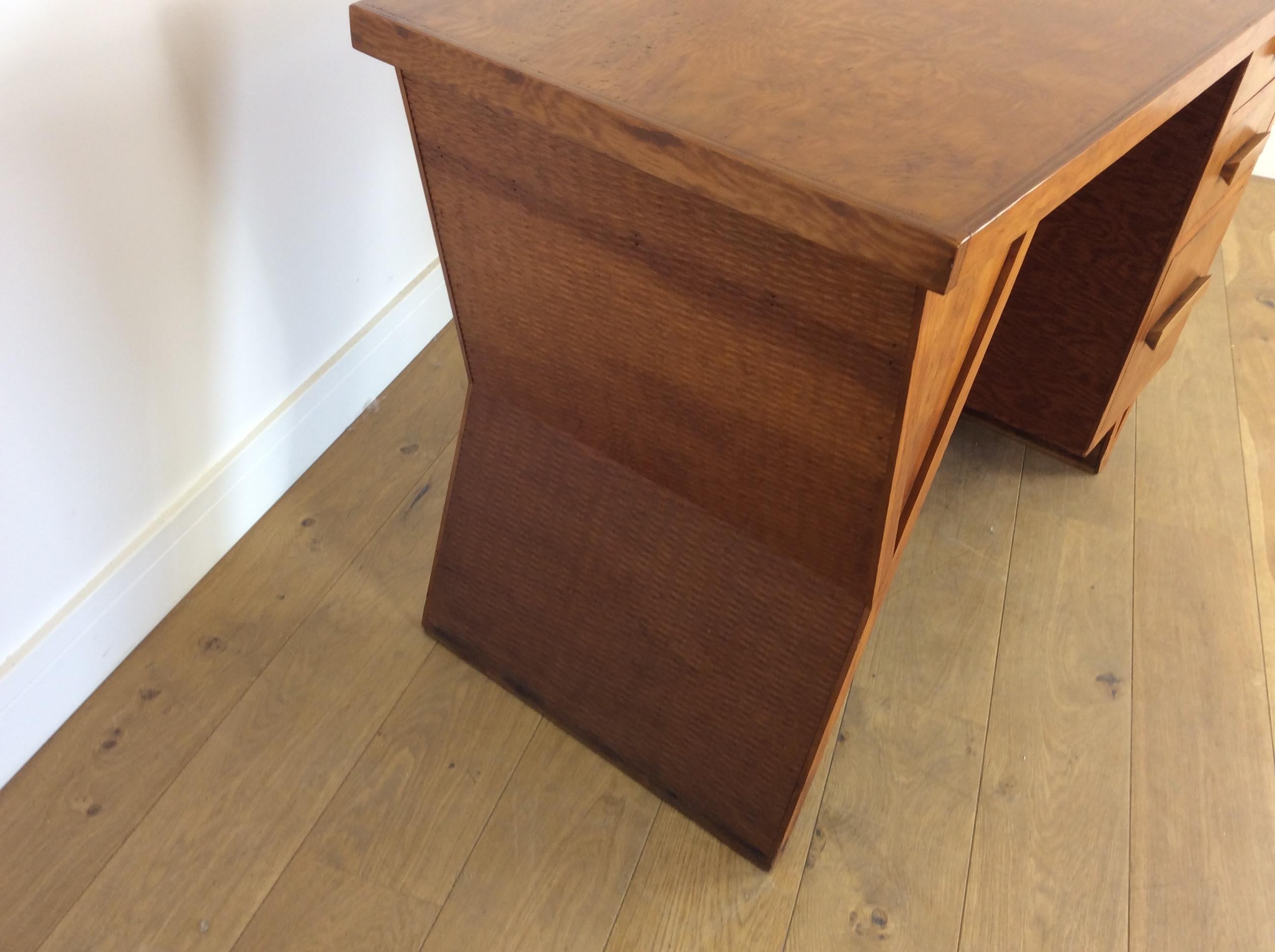 Plywood Rare Midcentury Ply Desk For Sale