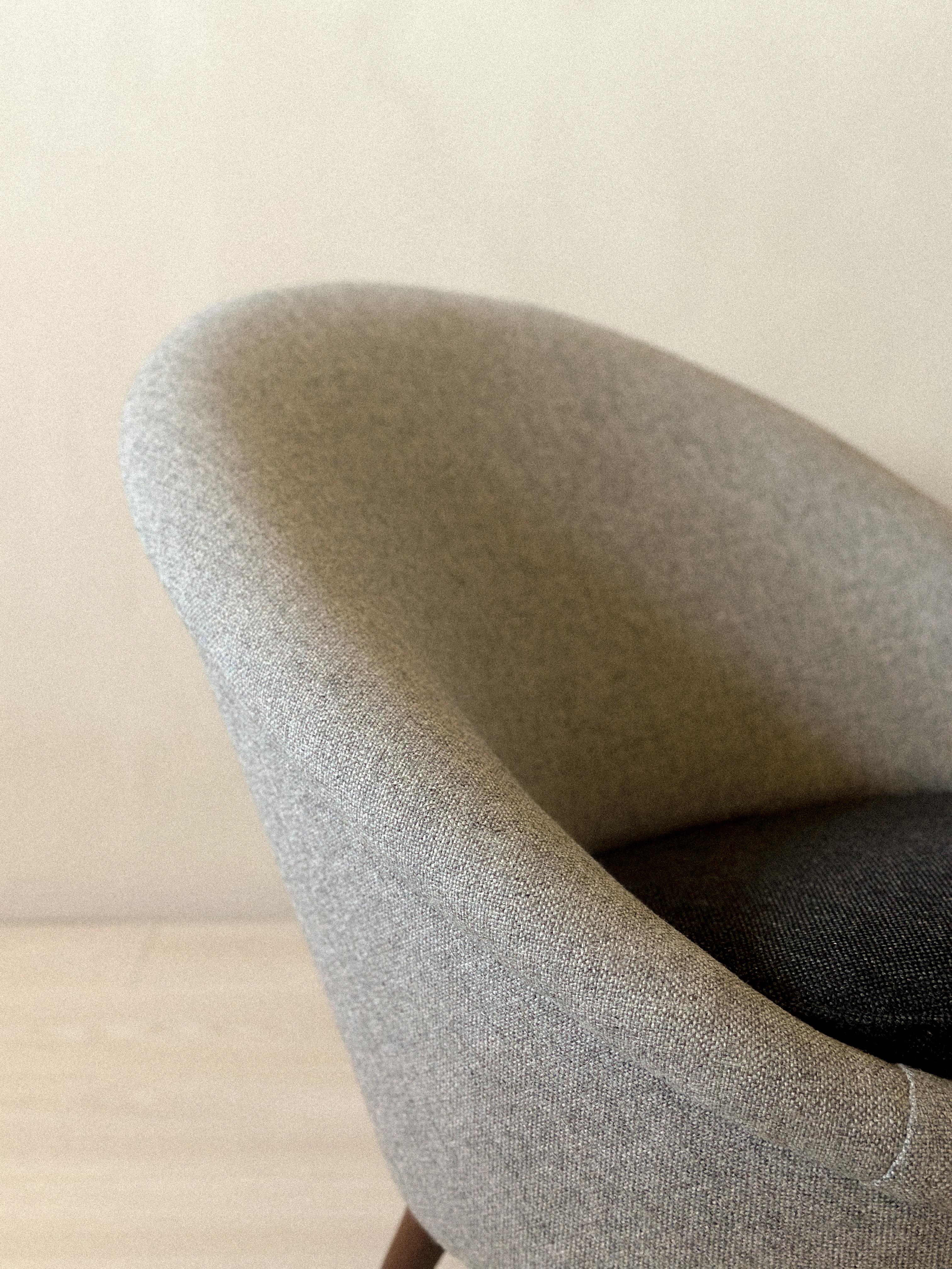 A Rare Mid-Century Scandinavian Egg Chair, Model 
