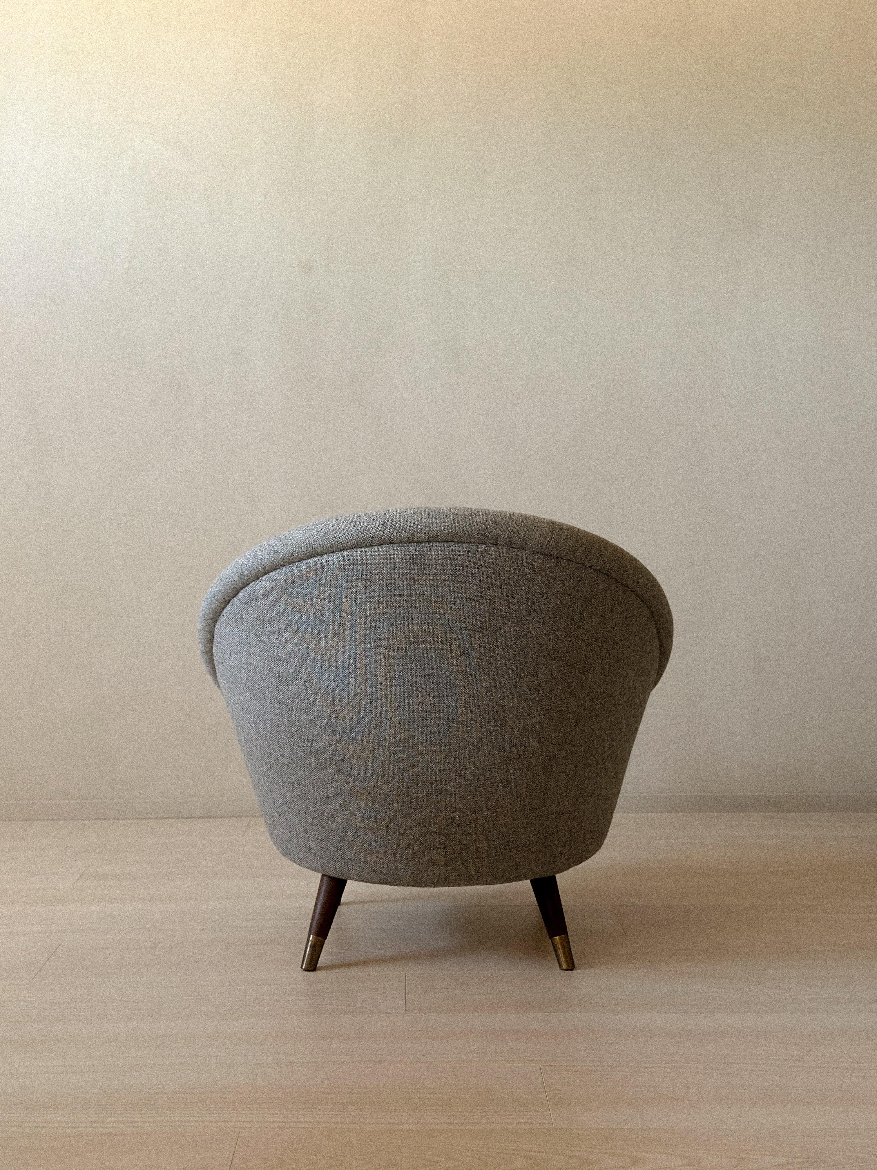 Teak A Rare Mid-Century Scandinavian Egg Chair, Model 