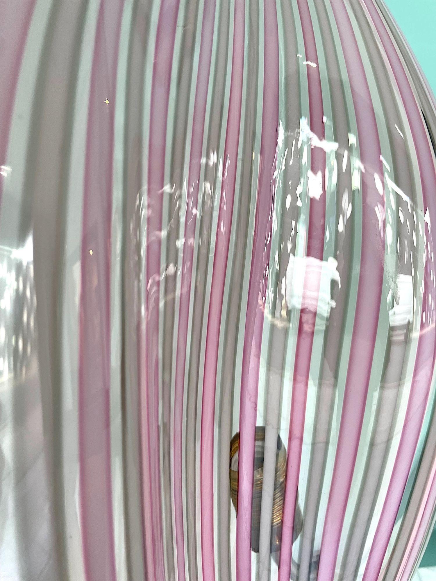 Rare Murano Glass Tear Drop Shaped Lamp by Lino Tagliapietra for La Murrina For Sale 8