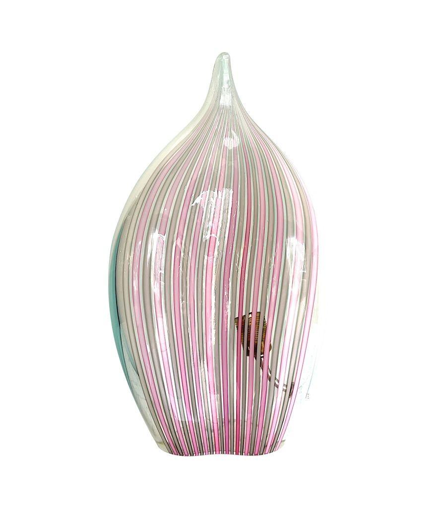Rare Murano Glass Tear Drop Shaped Lamp by Lino Tagliapietra for La Murrina For Sale 2