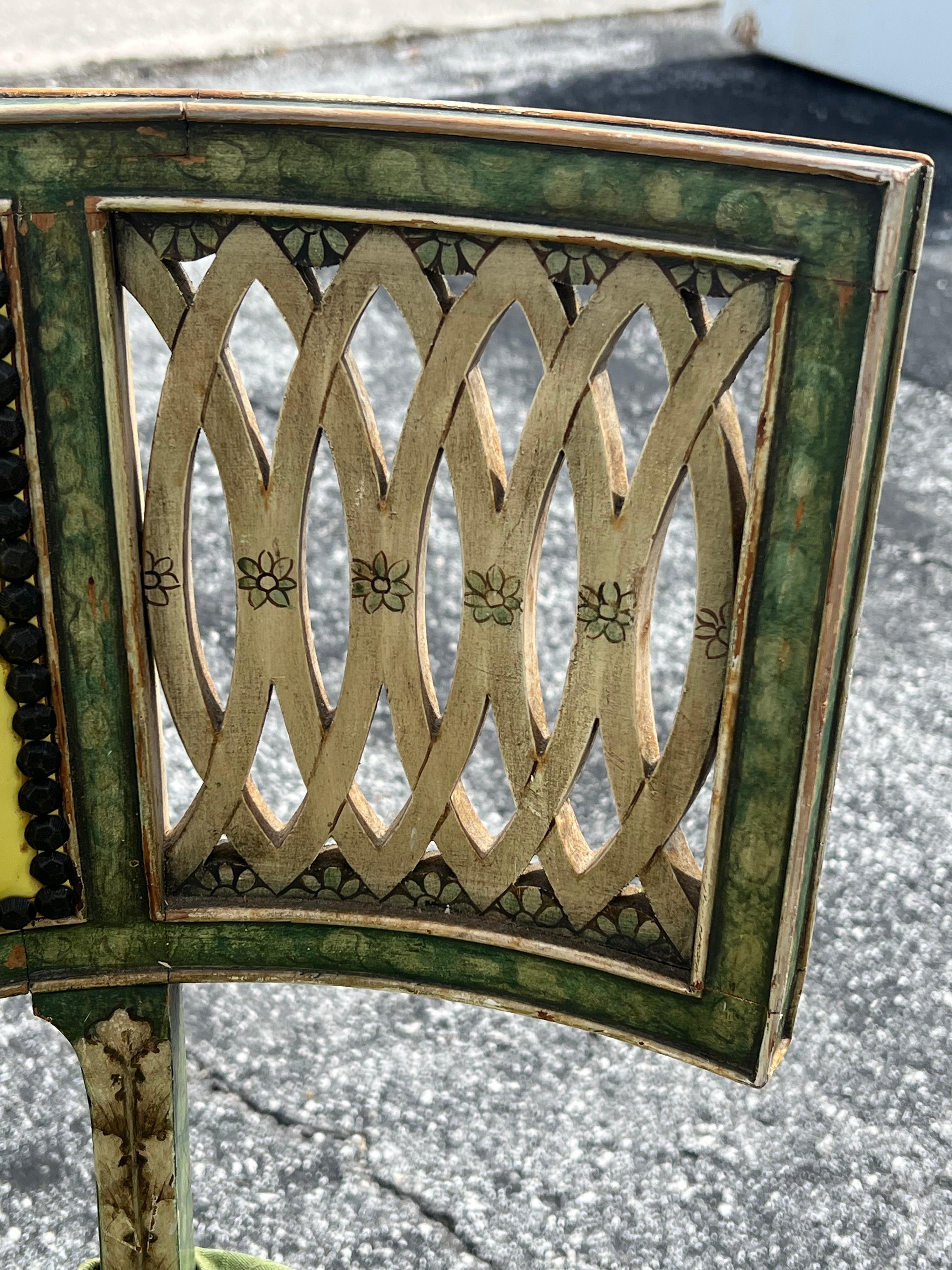 A Rare Original Chair By Syrie Maugham ca' 1940's im Zustand „Gut“ im Angebot in St.Petersburg, FL