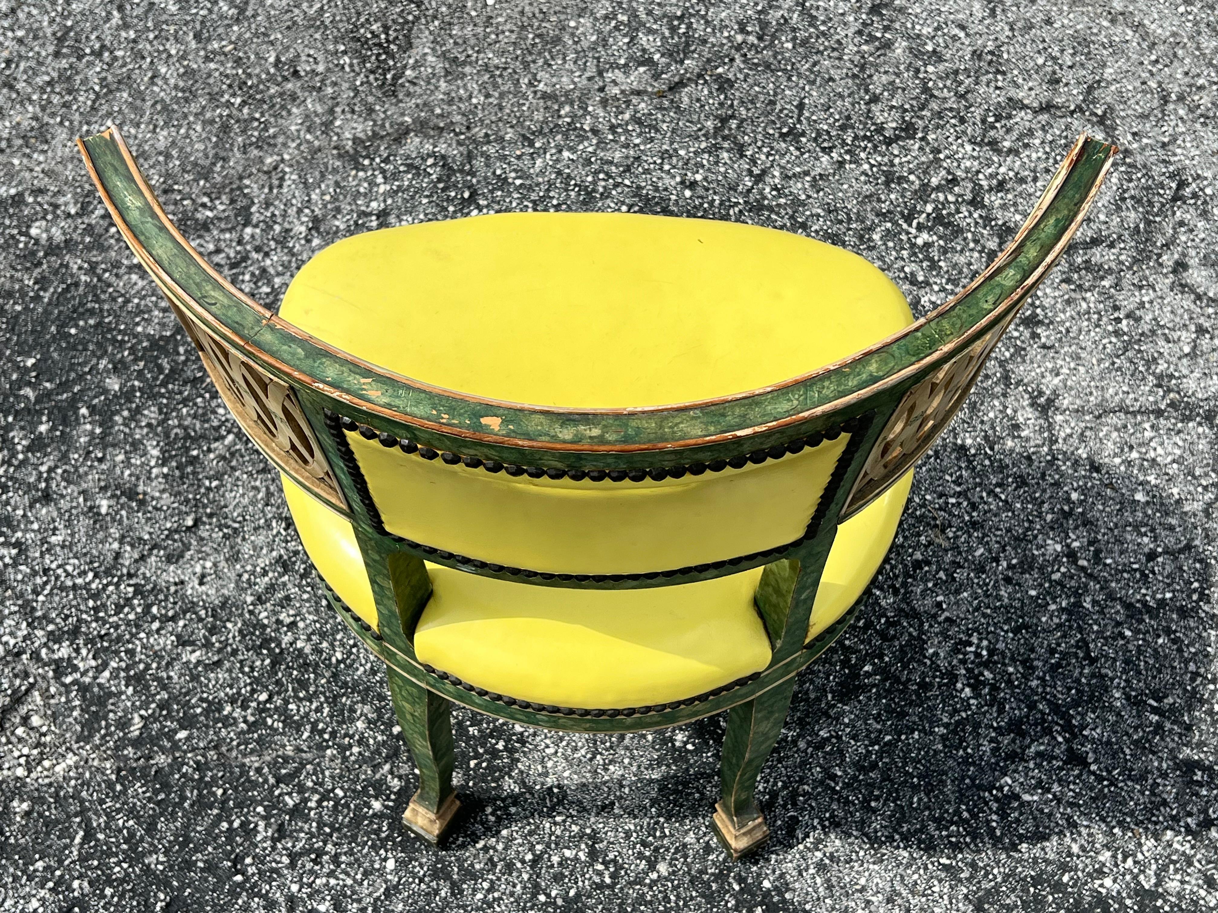 A Rare Original Chair By Syrie Maugham ca' 1940's im Angebot 1