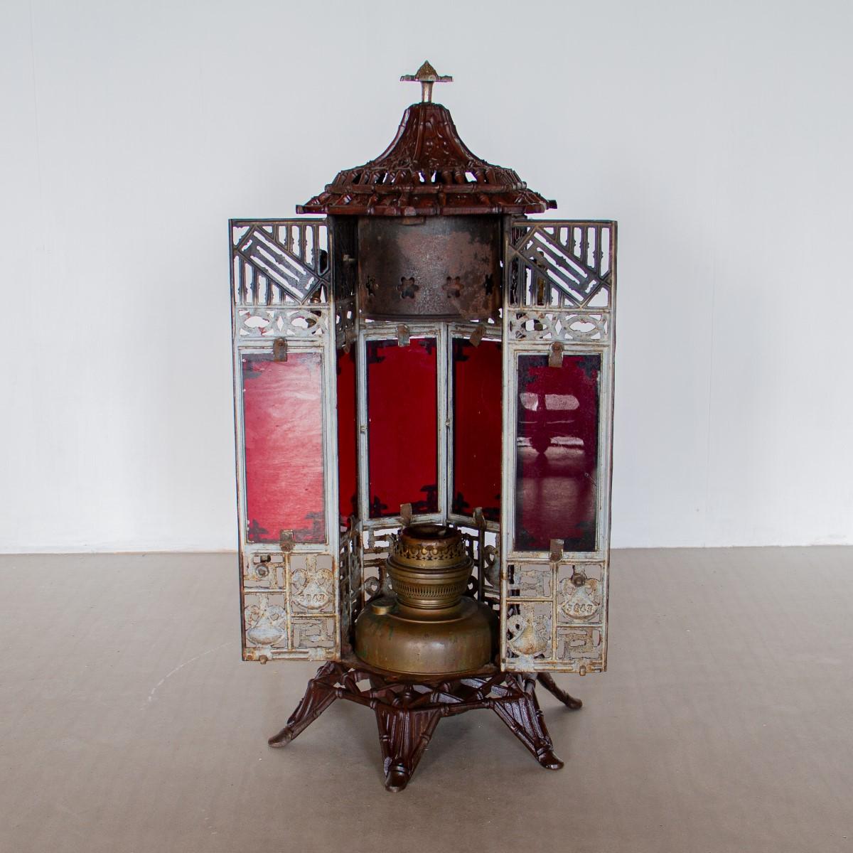 Rare Ornate French Cast Iron Conservatory Heater, circa 1880 9