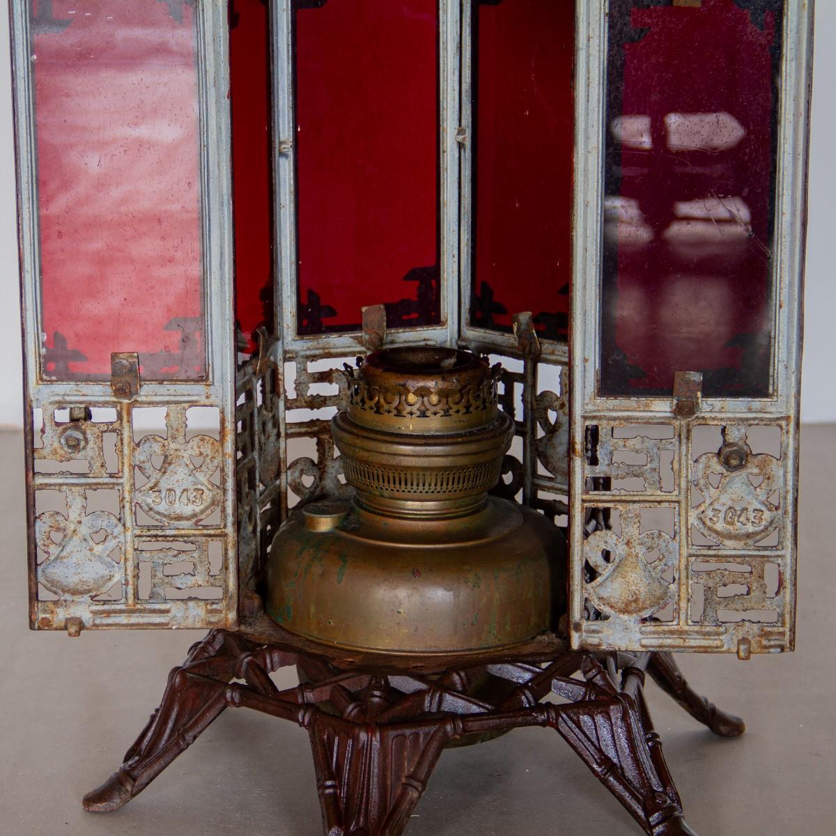 Rare Ornate French Cast Iron Conservatory Heater, circa 1880 10