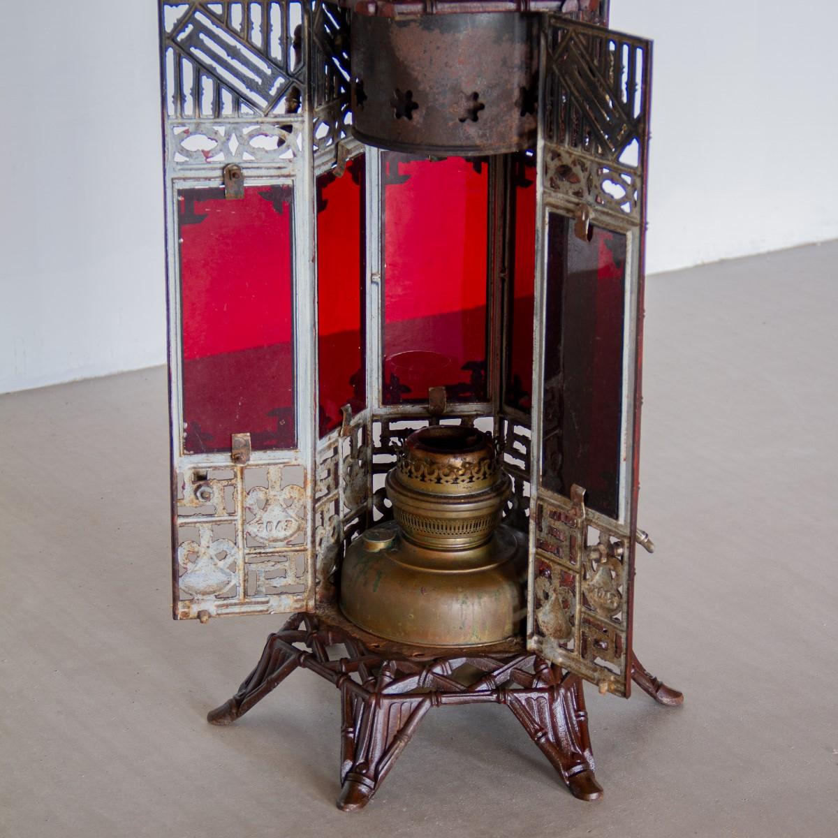 XIXe siècle Rare radiateur de véranda en fonte français orné, vers 1880 en vente