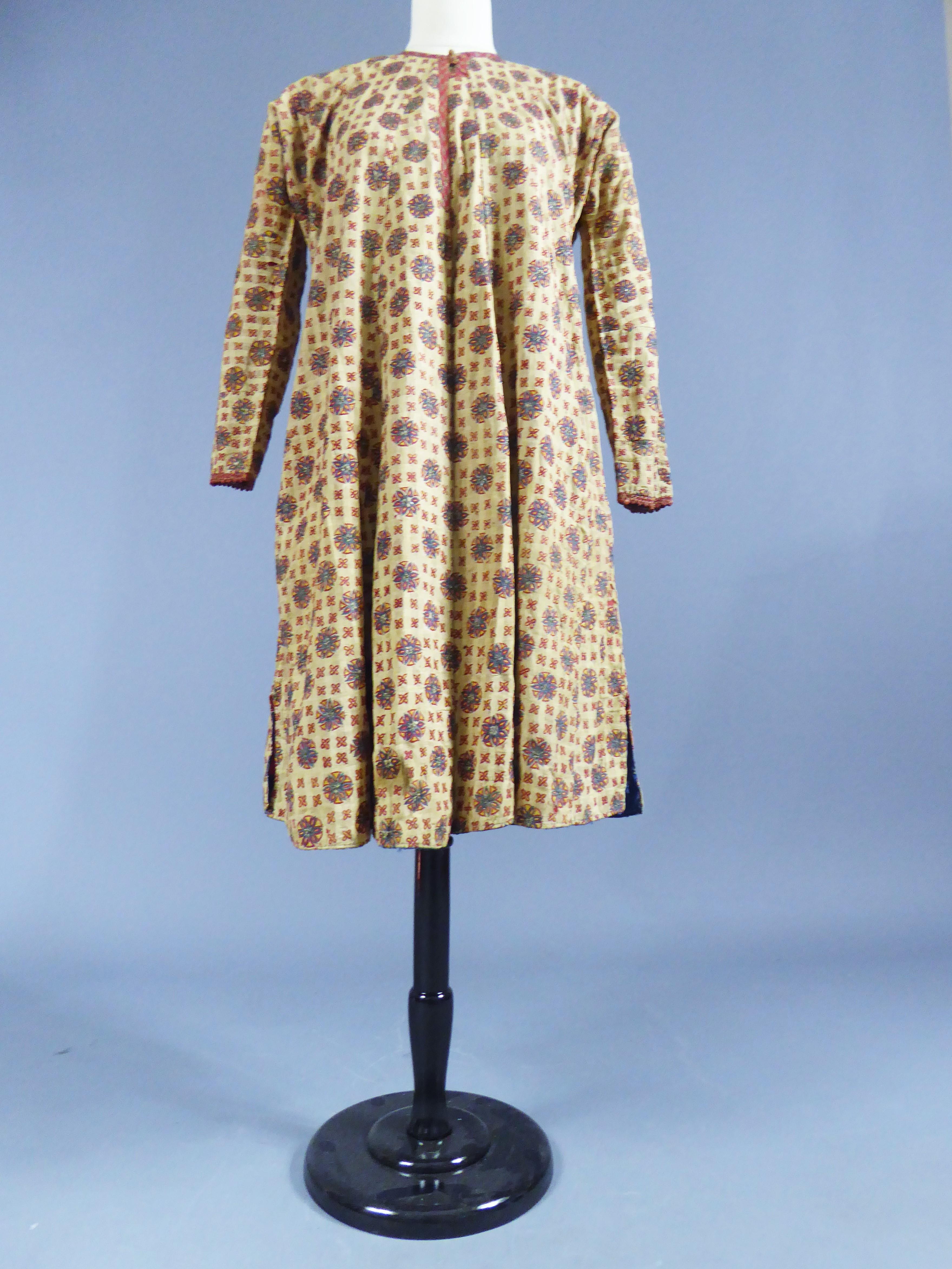 embroidered banyan coat