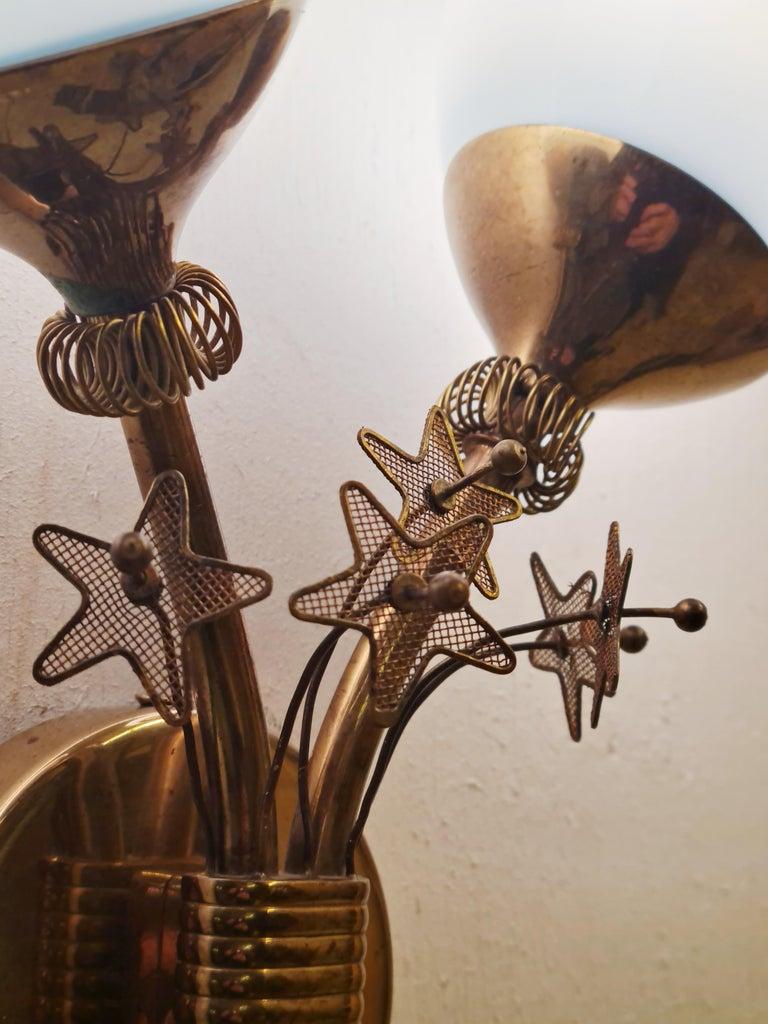 A Rare Paavo Tynell Wall Lamp, Taito Oy 1950s For Sale 4