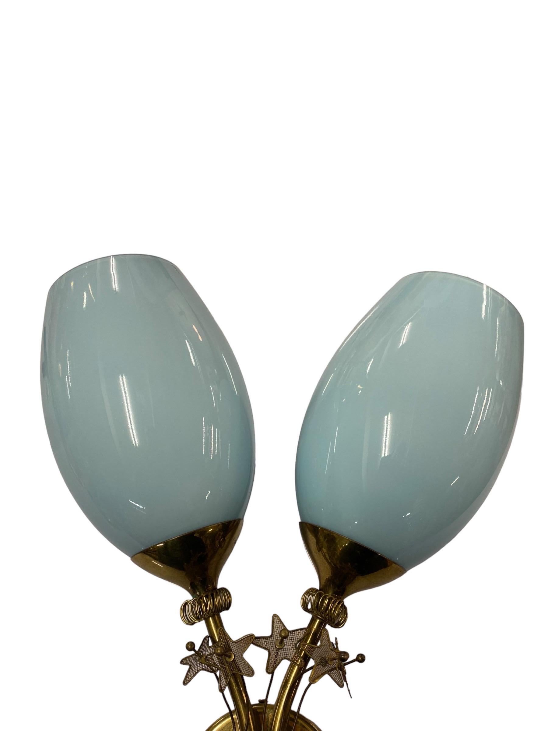 Scandinavian Modern A Rare Paavo Tynell Wall Lamp, Taito Oy 1950s For Sale