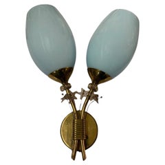 Una rara lampada da parete di Paavo Tynell, Taito Oy, 1950