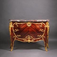 A Rare Pair of Belle Epoque Commodes by François Linke, Paris