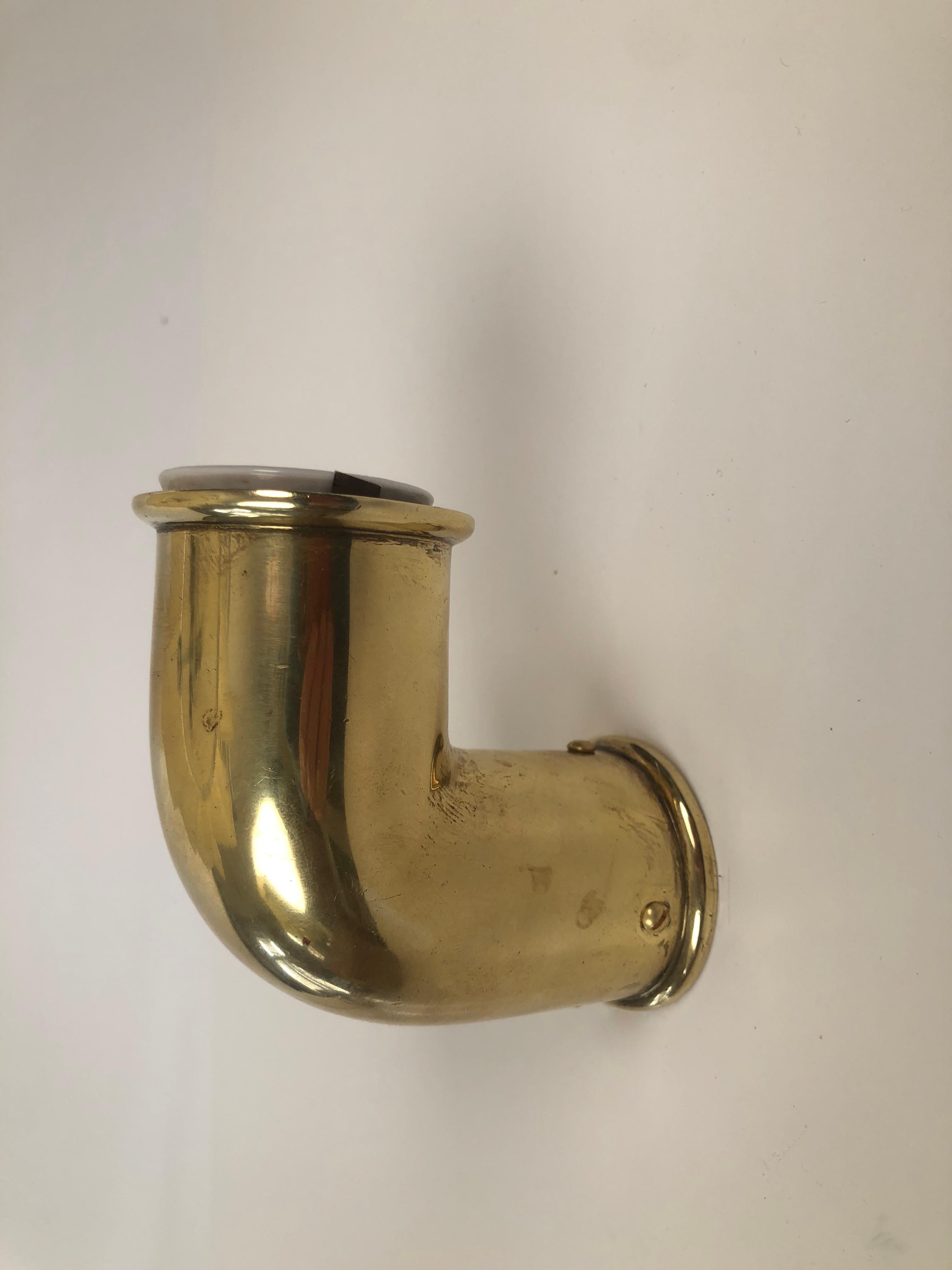 A Rare Pair of Brass Scones from the 1930's, Austria en venta 5