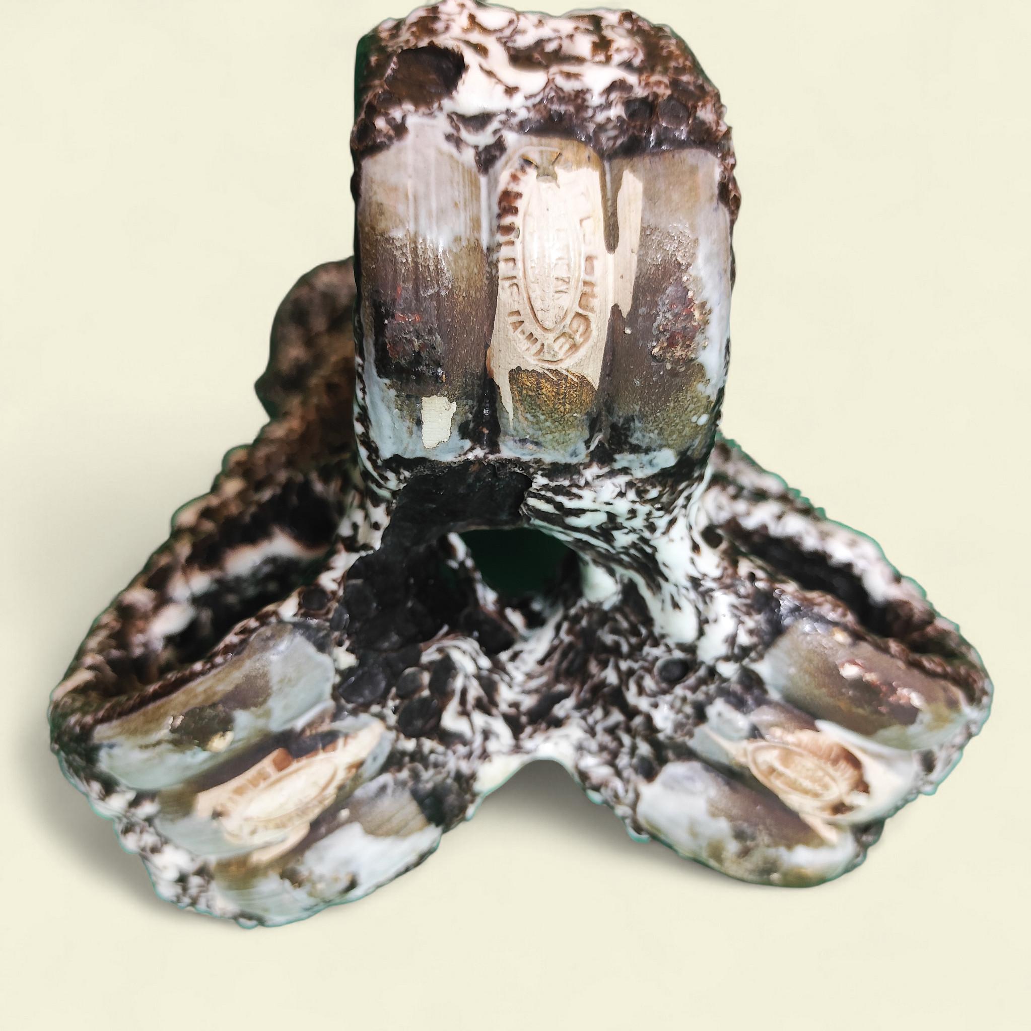 Una rara coppia di candelabri in 