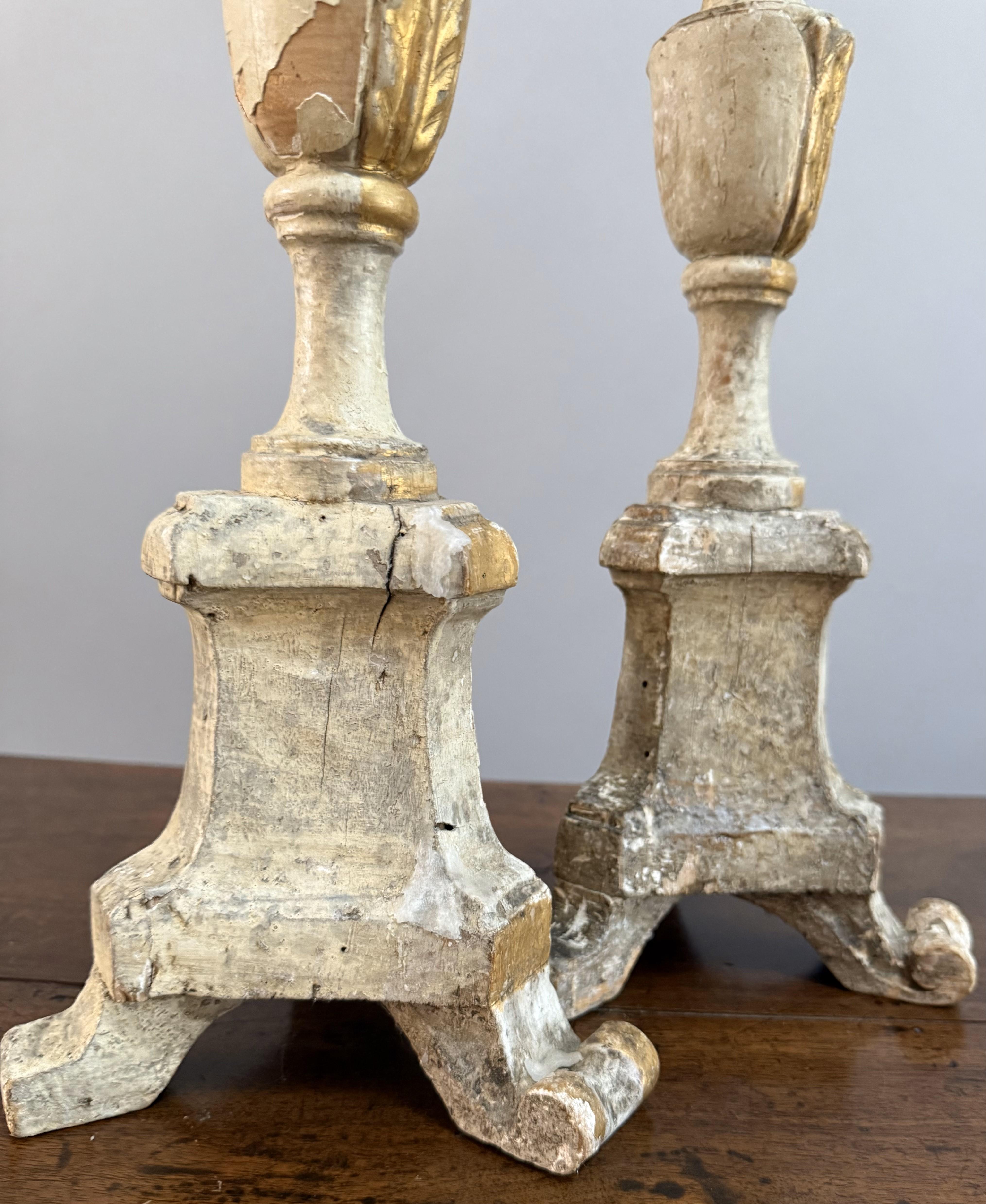 A Rare Pair of Early 18th Century Baroque Swedish 