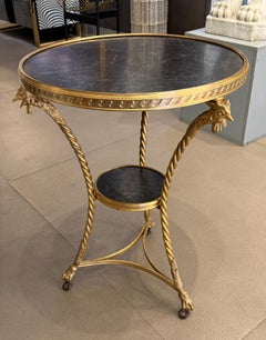 A Rare Pair of early 19th Century Neoclassical Guéridons or Side Tables